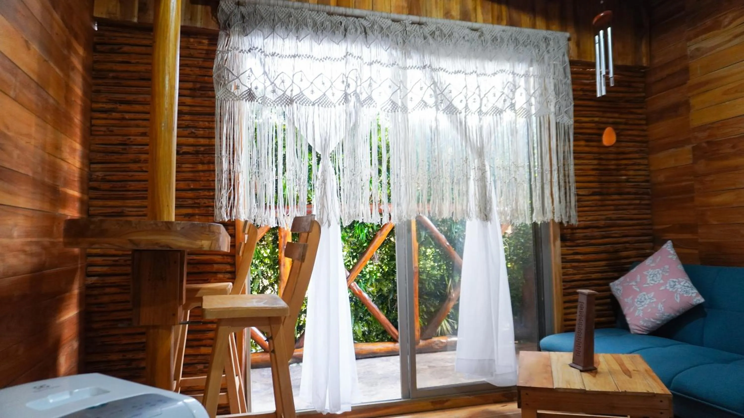 Seating area in Hotel Calamari Baru