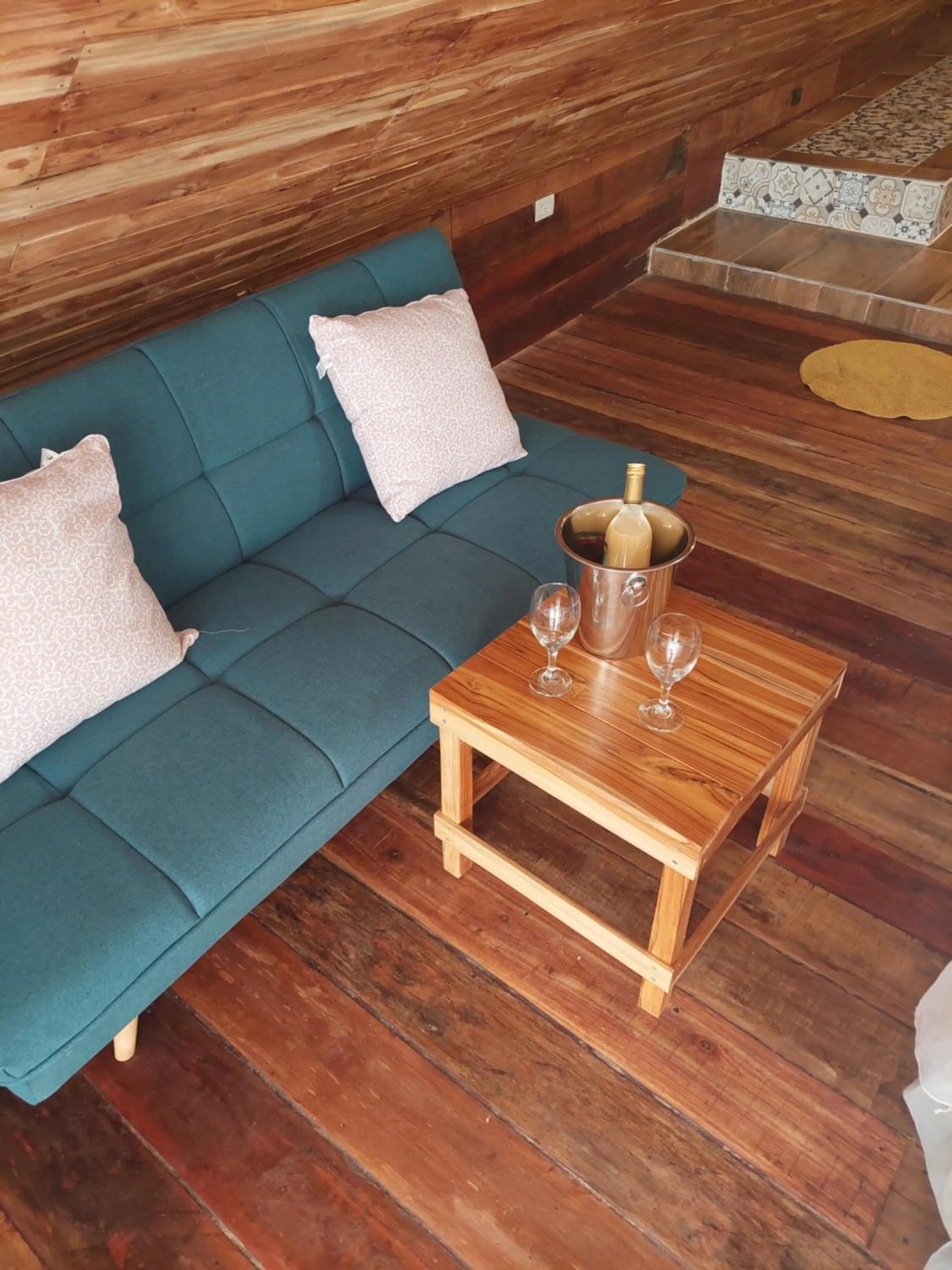 Seating area in Hotel Calamari Baru