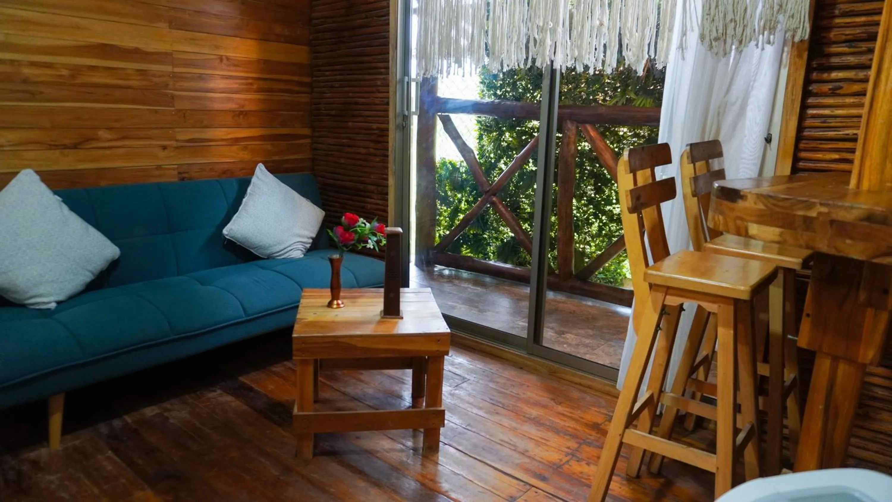 Seating area in Hotel Calamari Baru