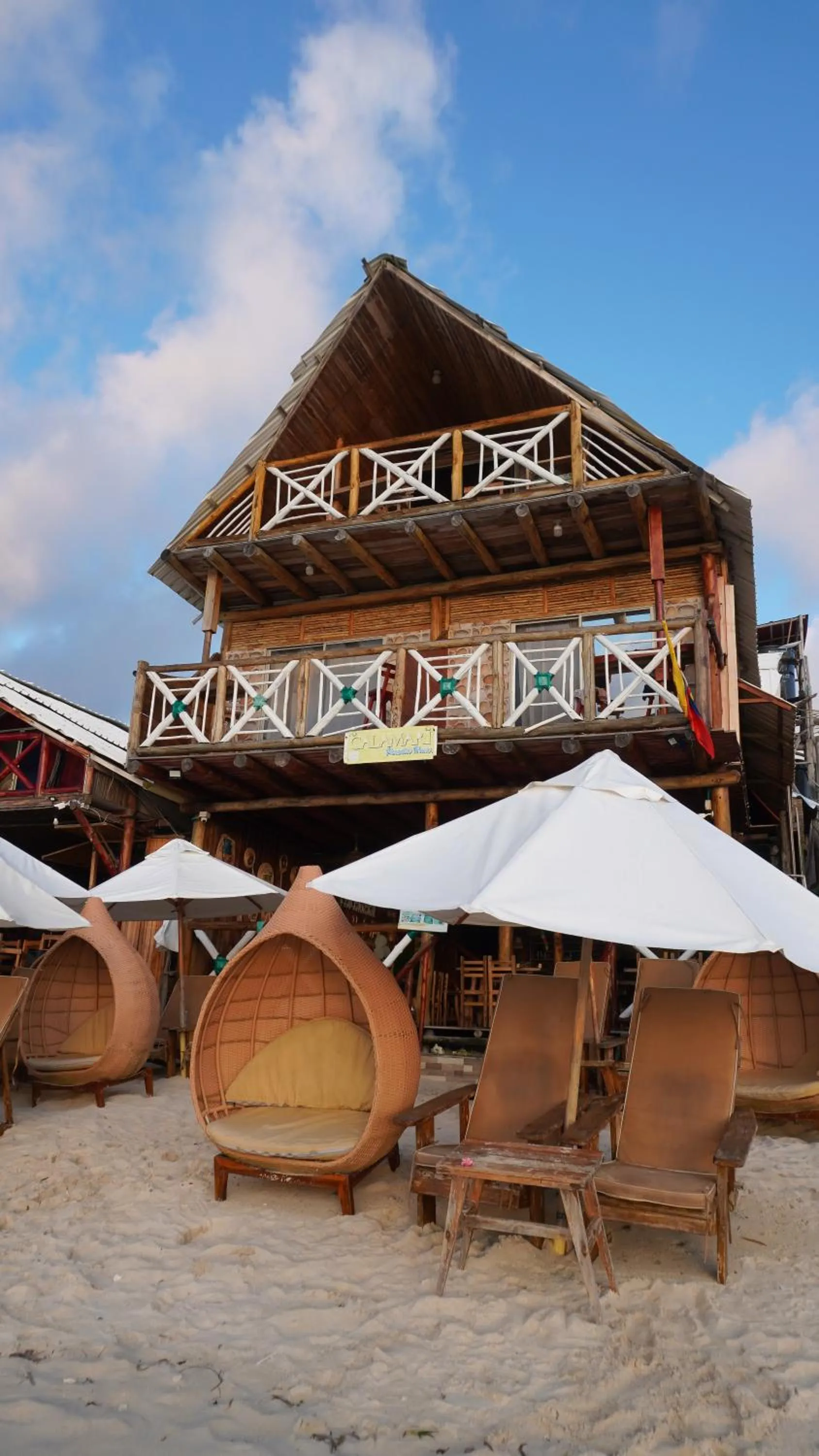 Property building in Hotel Calamari Baru