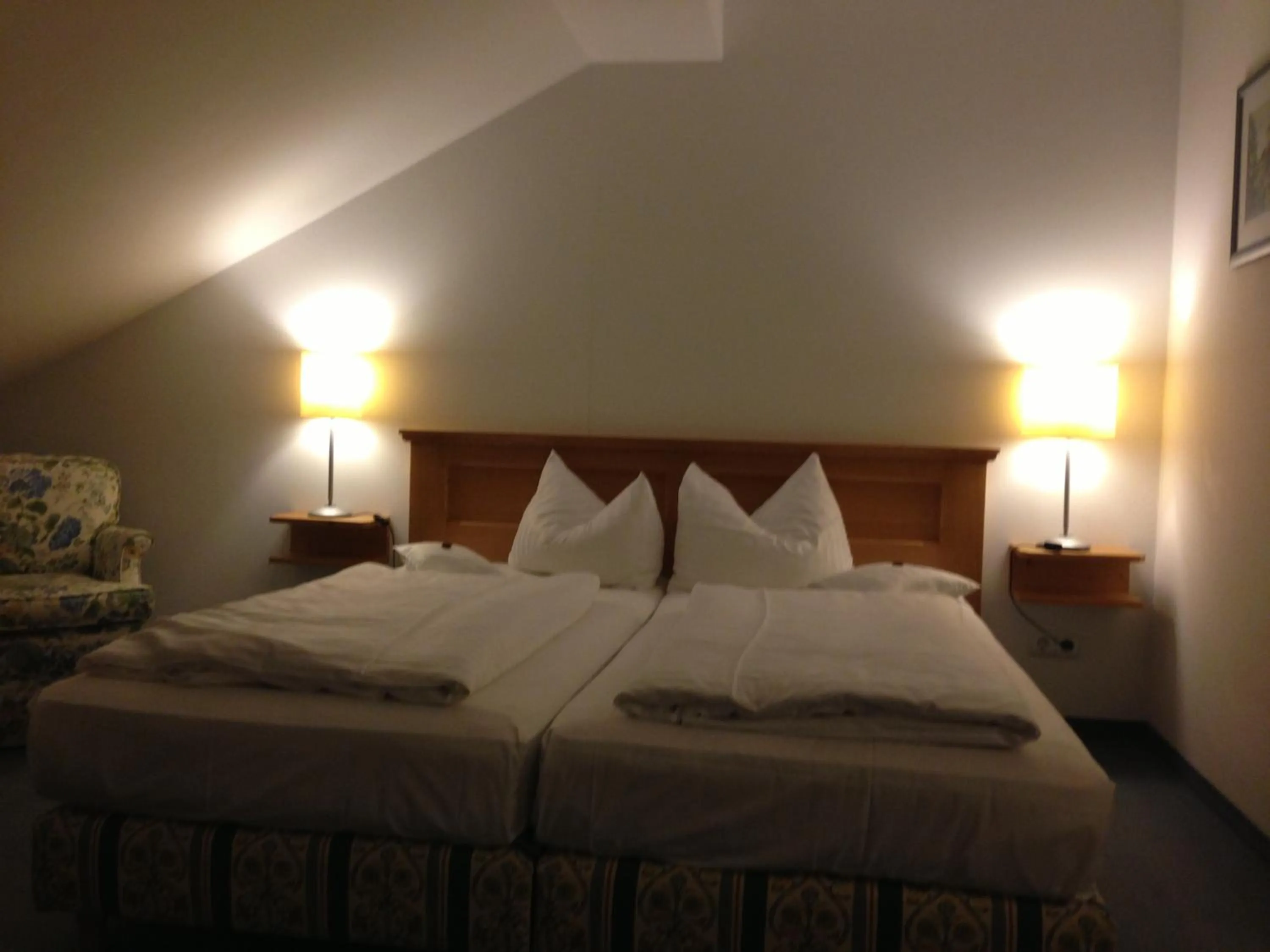 Bedroom, Bed in Landhaus Lockwitzgrund