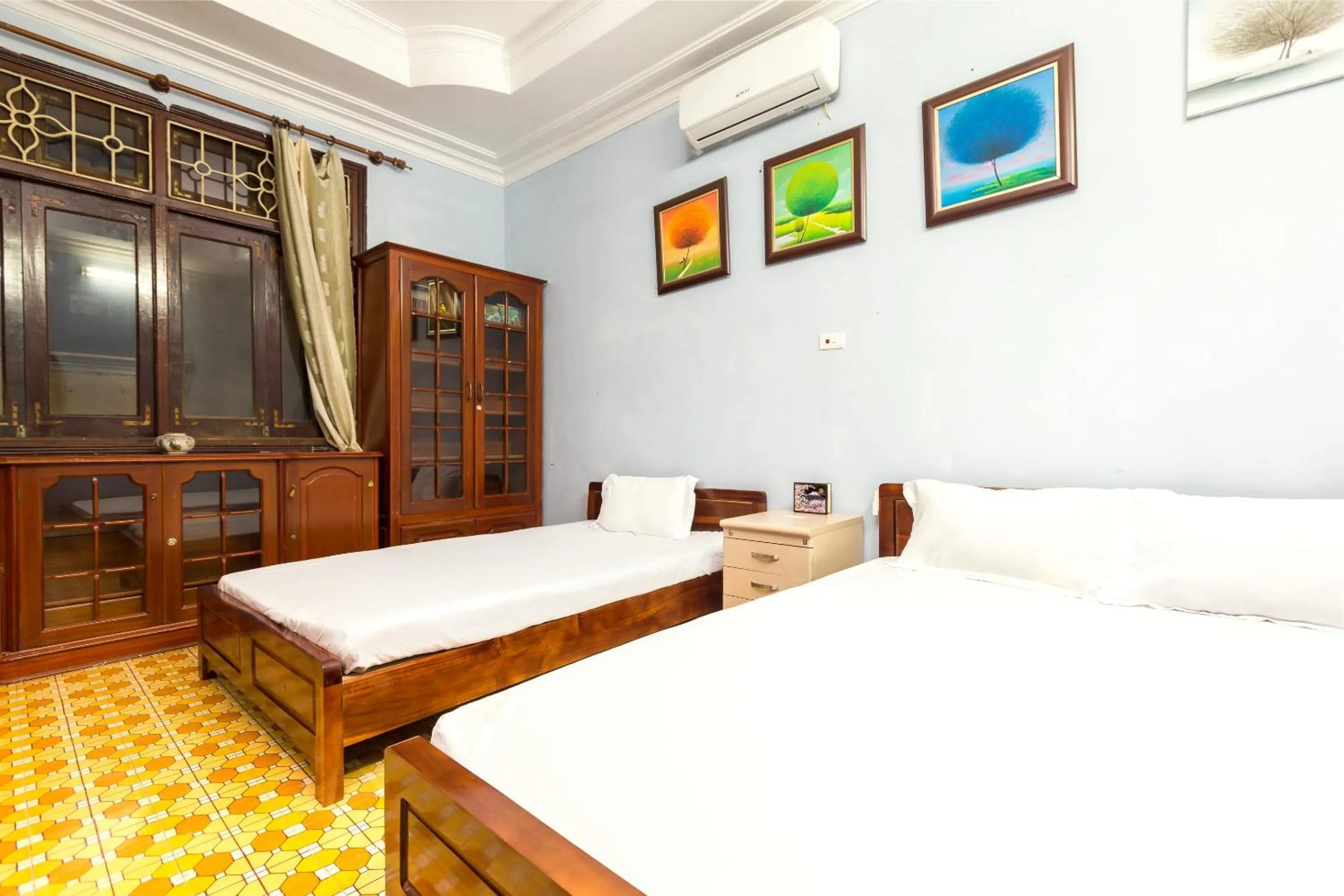 Bedroom, Bed in Chikoo Homestay spot-on