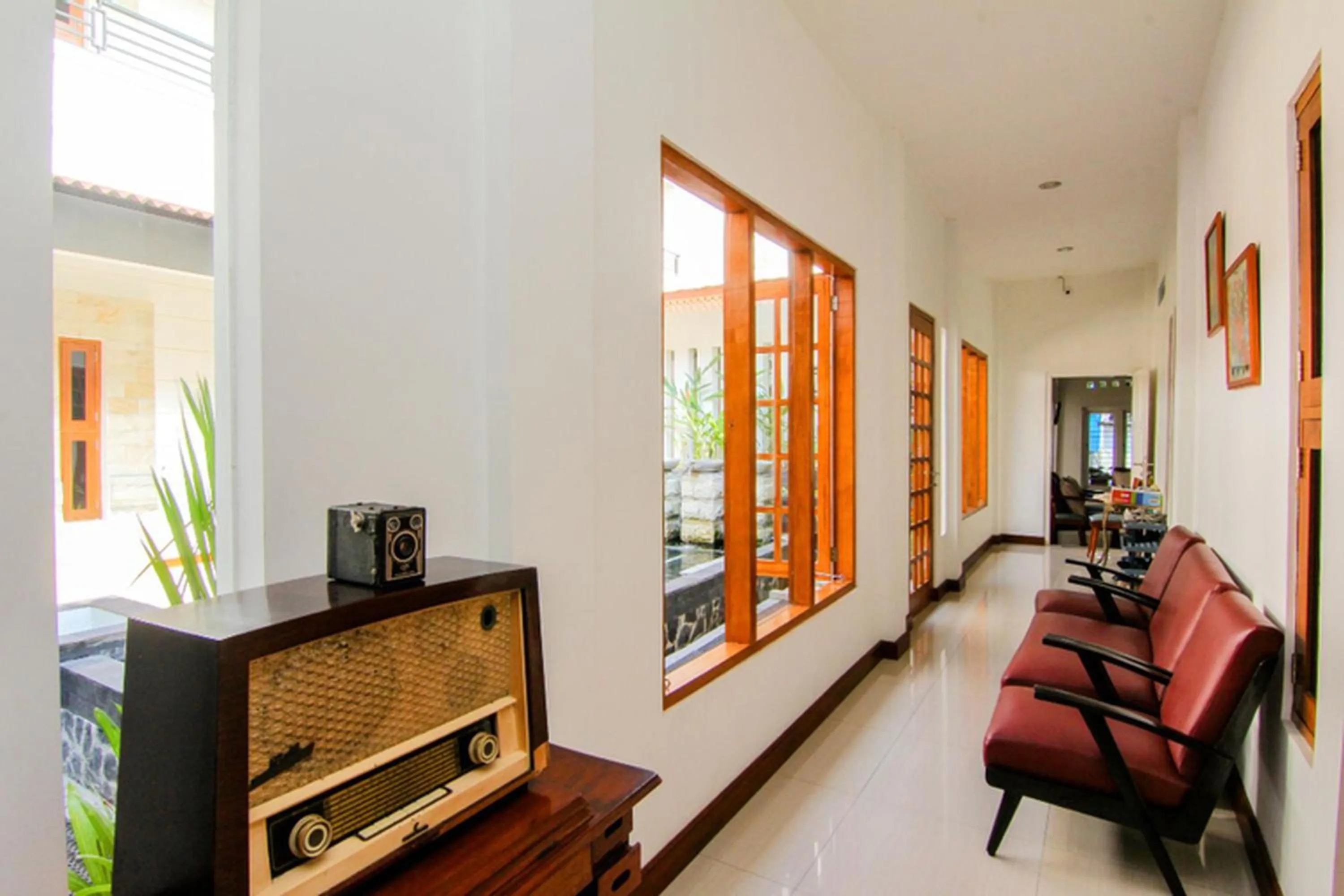 Patio in S5 Guest House Yogyakarta