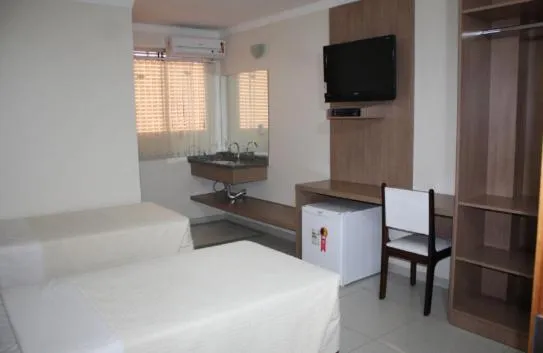 Photo of the whole room, Bed in Hotel Express - Leva e busca no aeroporto grátis 24 horas