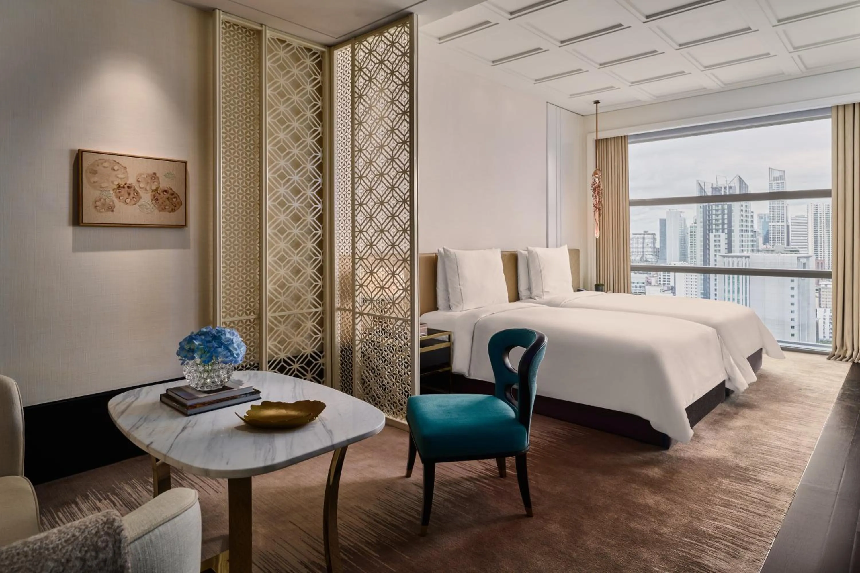 Bedroom, Bed in Rosewood Bangkok