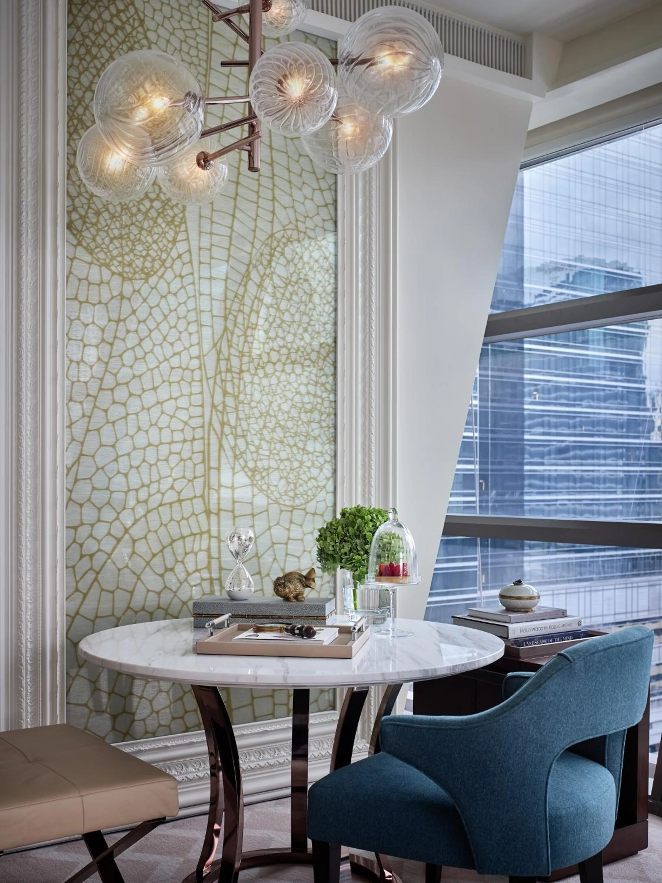 Seating area in Rosewood Bangkok