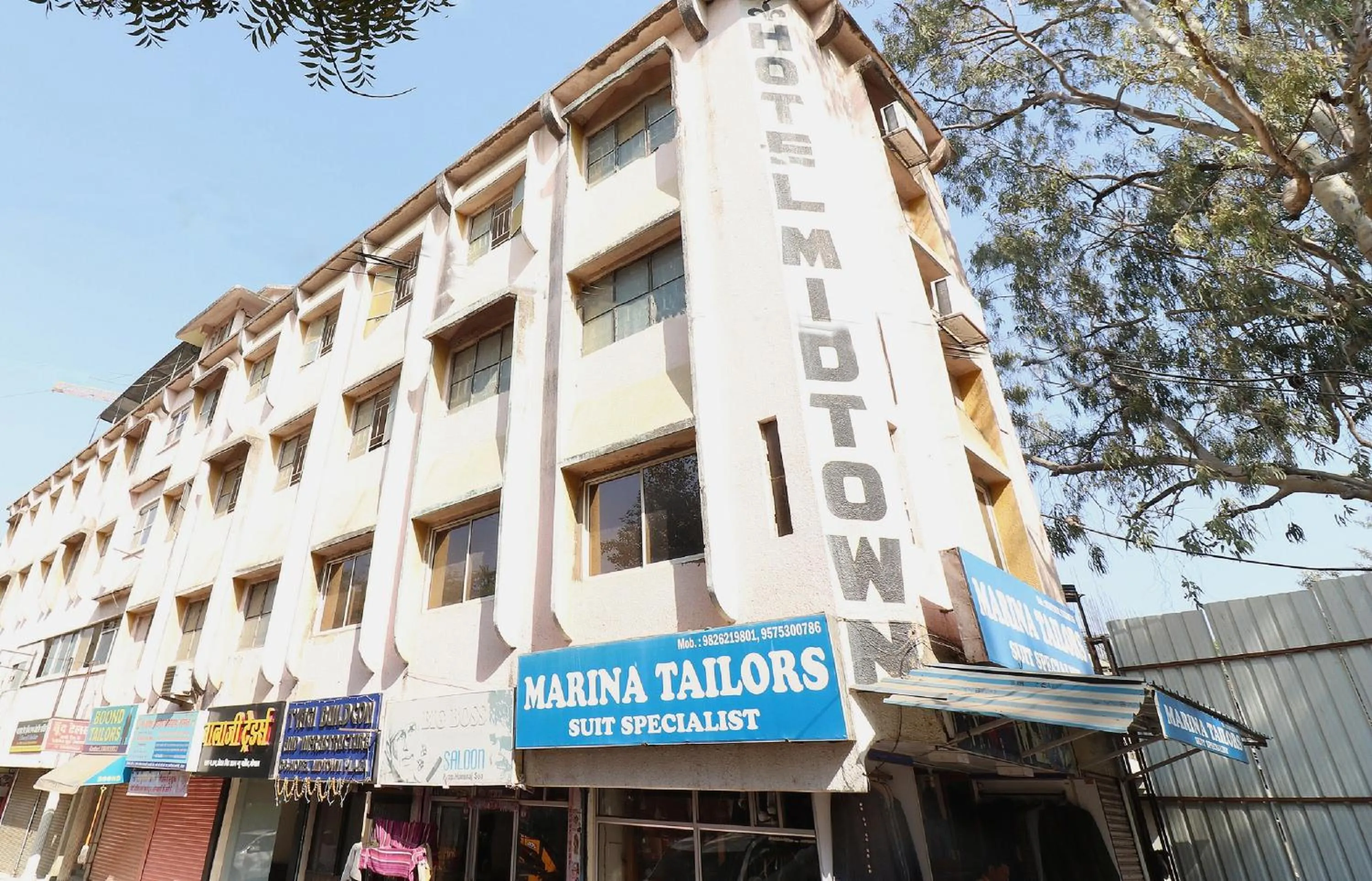 Facade/entrance in Hotel O Midtown