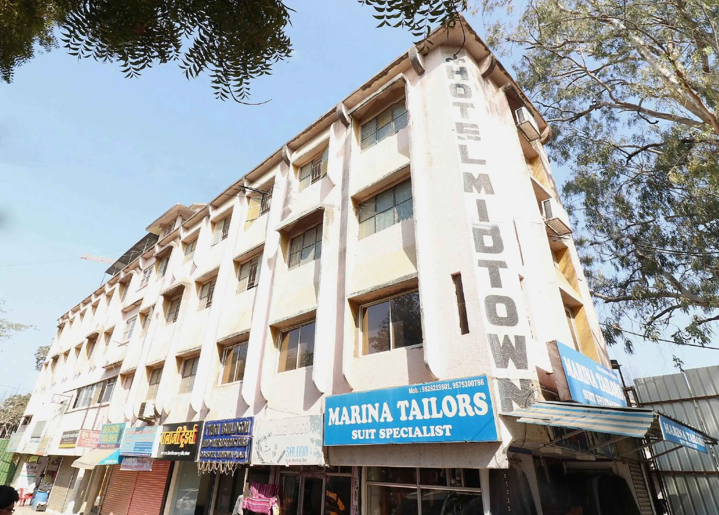 Facade/entrance in Hotel O Midtown
