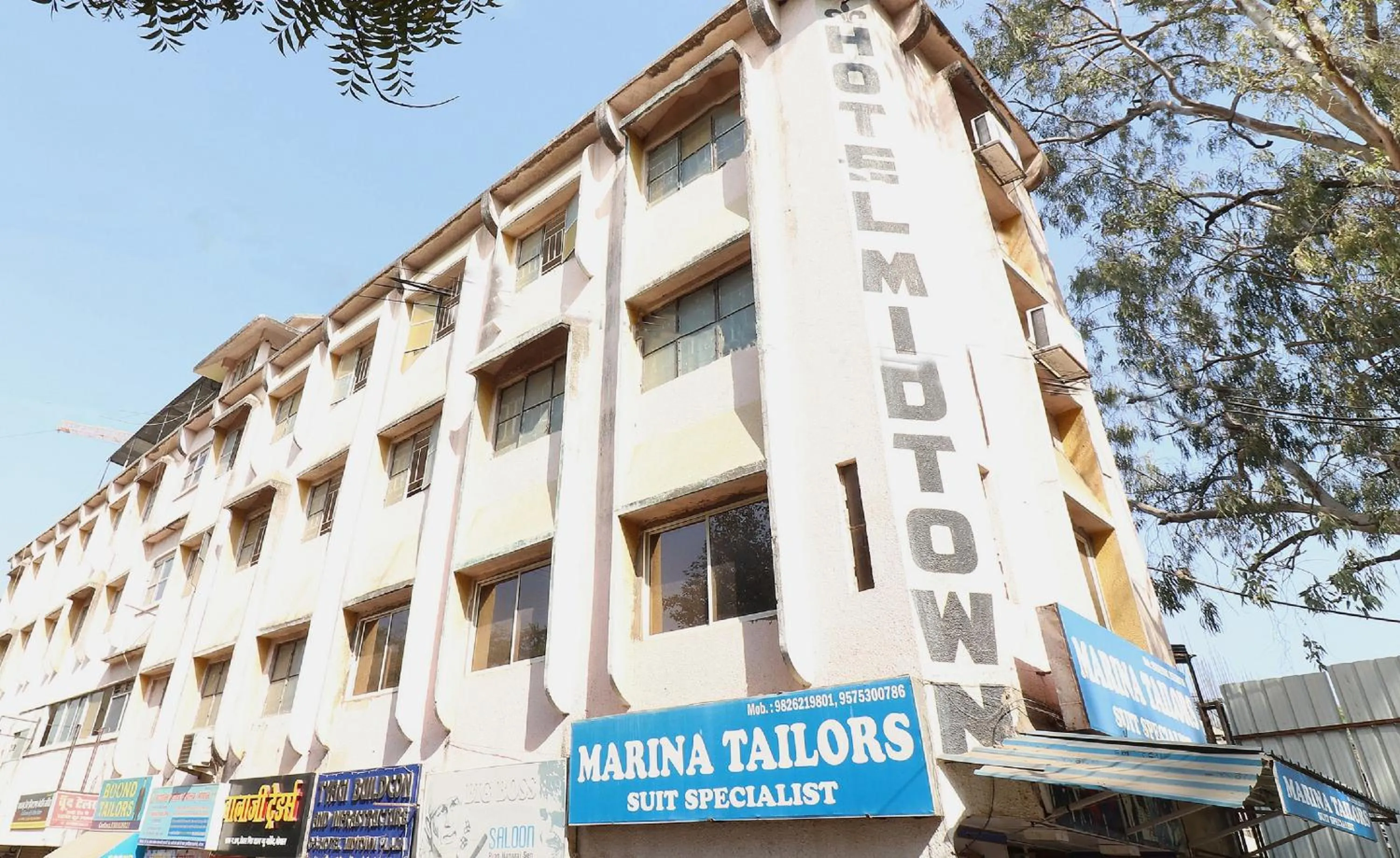 Facade/entrance in Hotel O Midtown