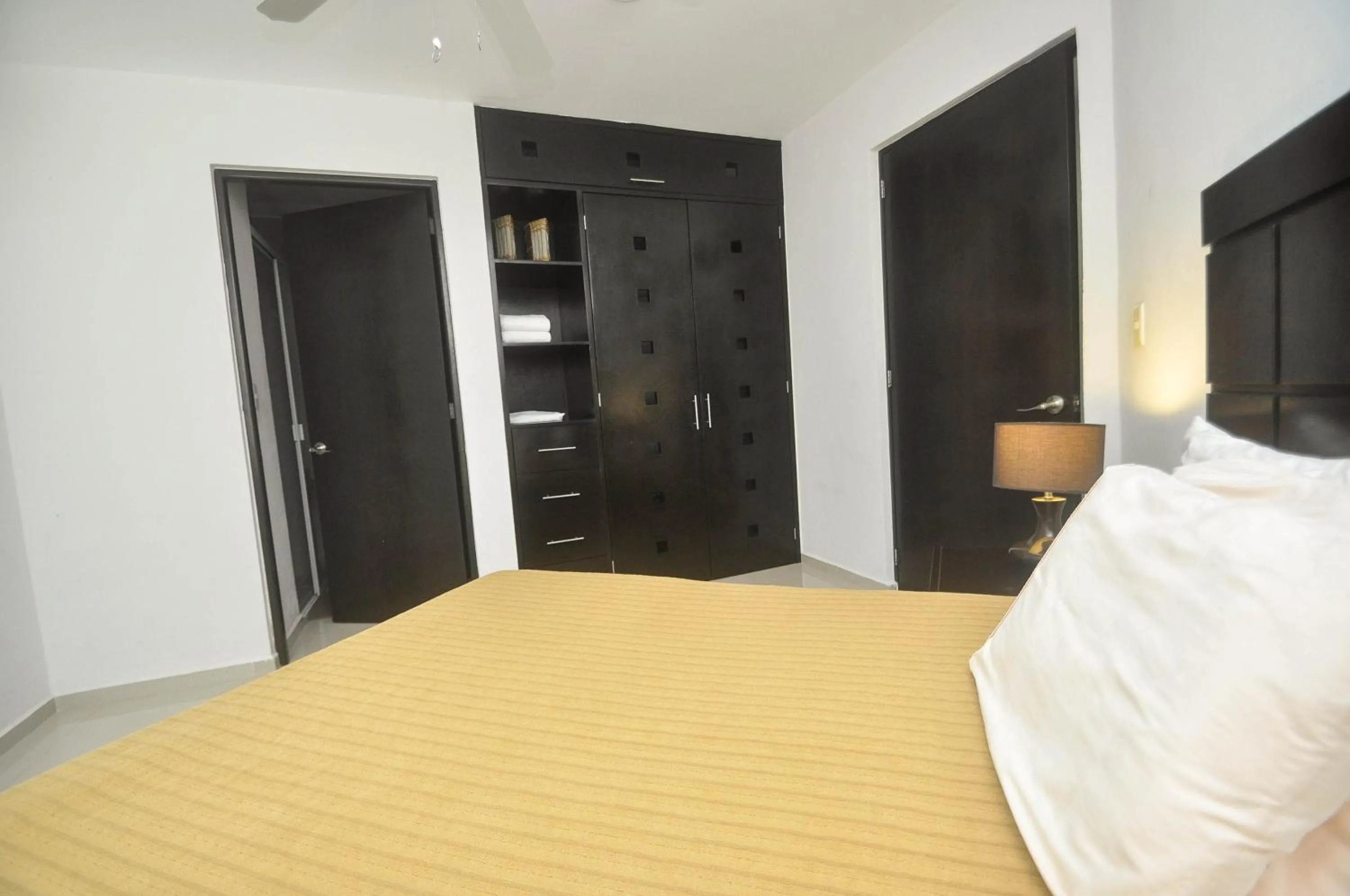 Bathroom, Bed in Phenomenal Location Near Beach & 5th with Stunning Roof Pool