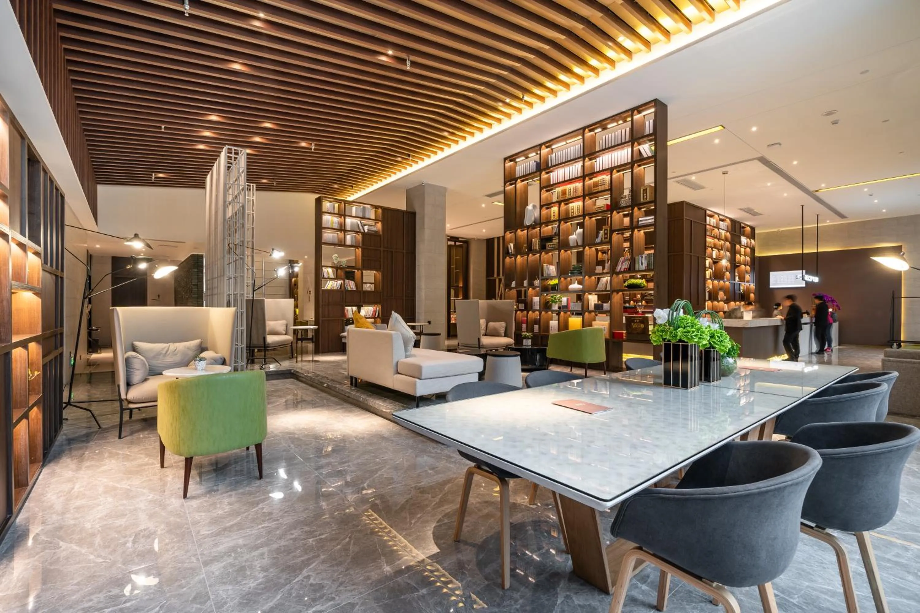 Lounge or bar in Anban Hotel Shenzhen