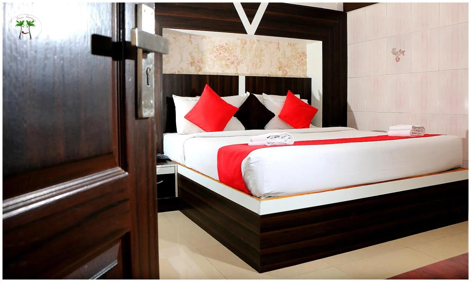 Bedroom in Peace Residency