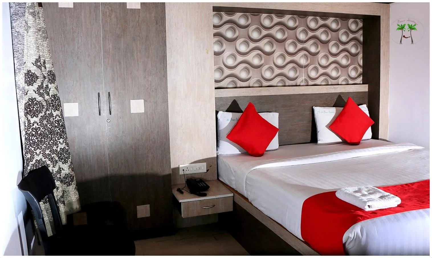 Bedroom in Peace Residency