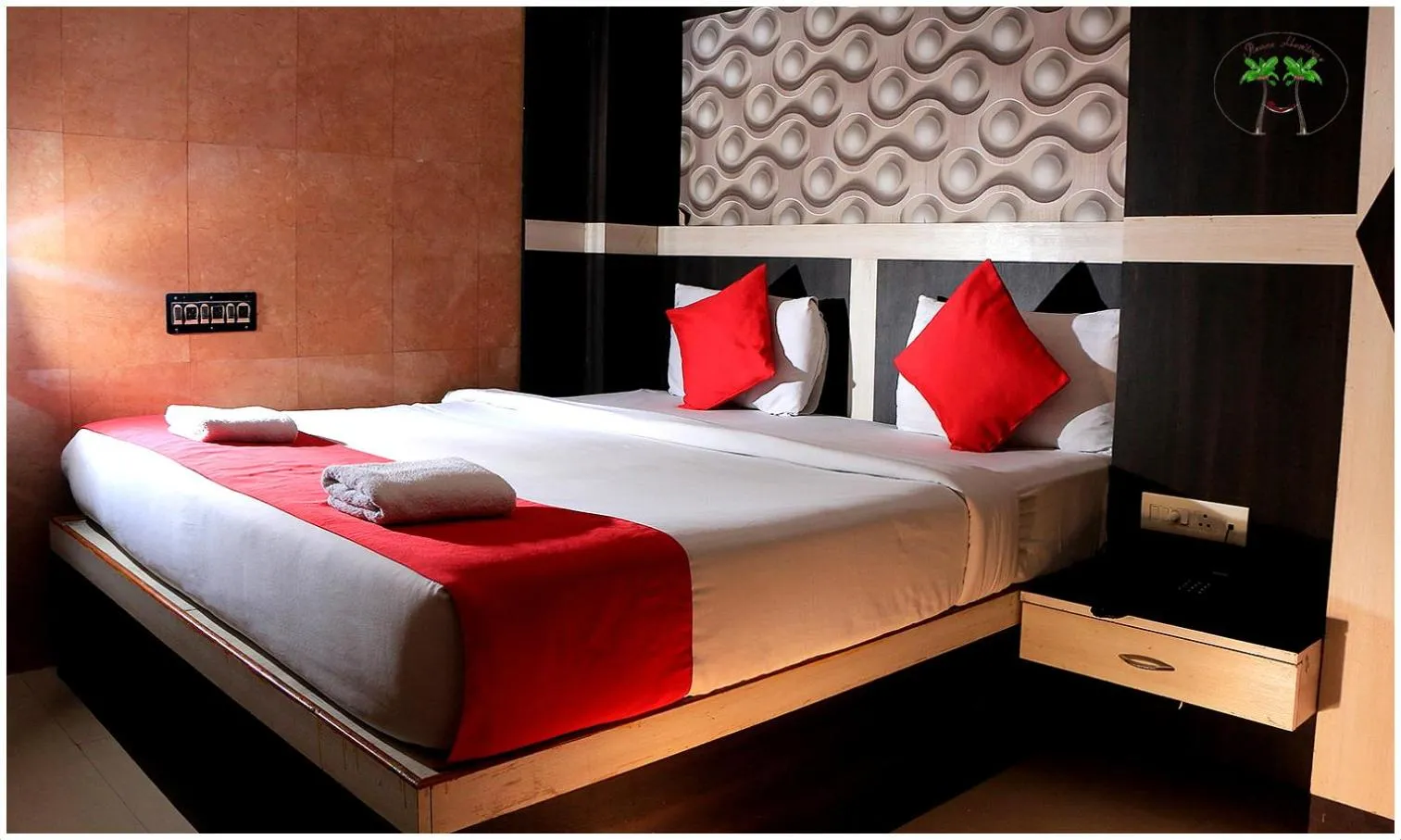 Bedroom in Peace Residency