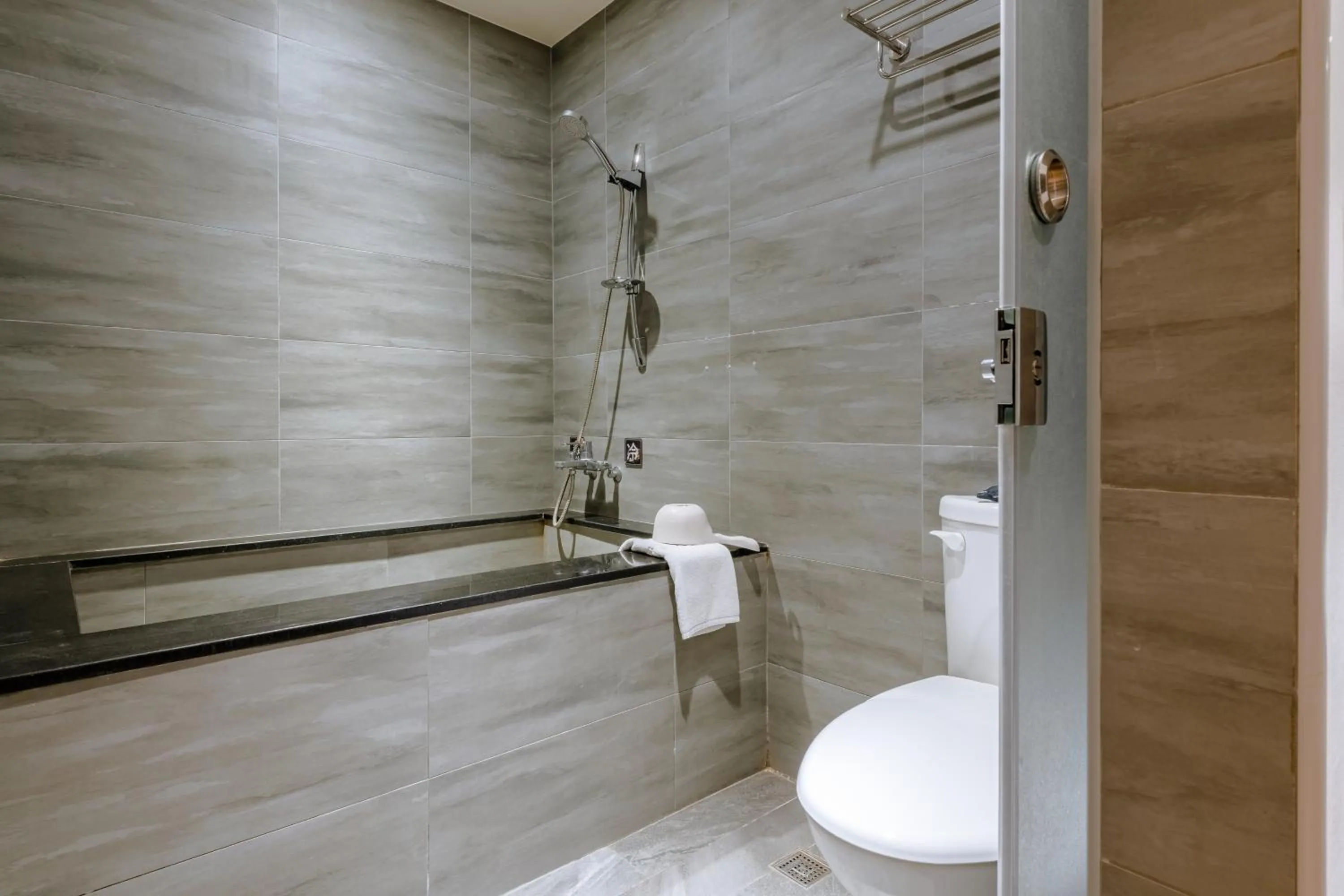 Bathroom in Prince Hotel