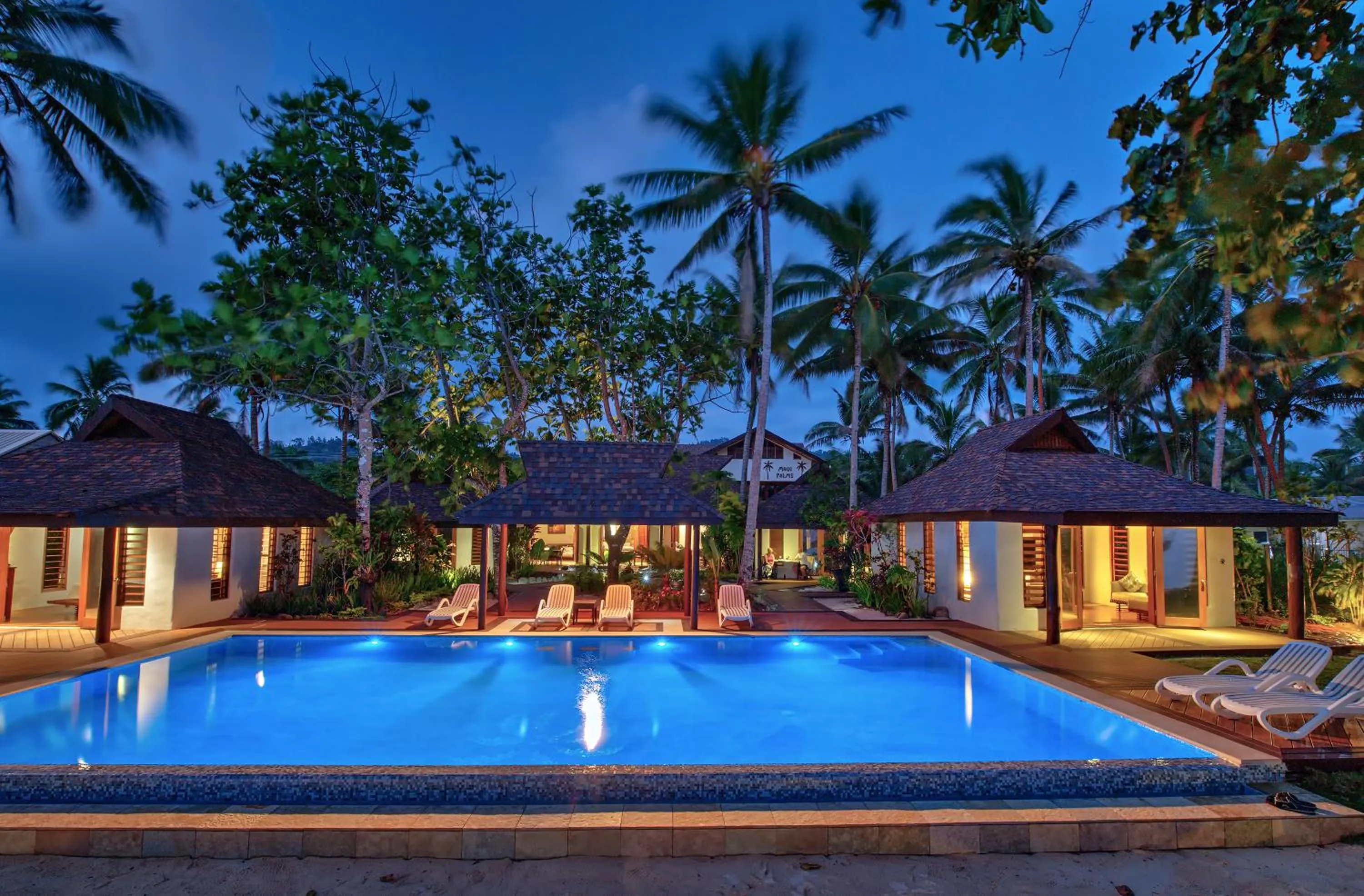 Pool view in Maui Palms