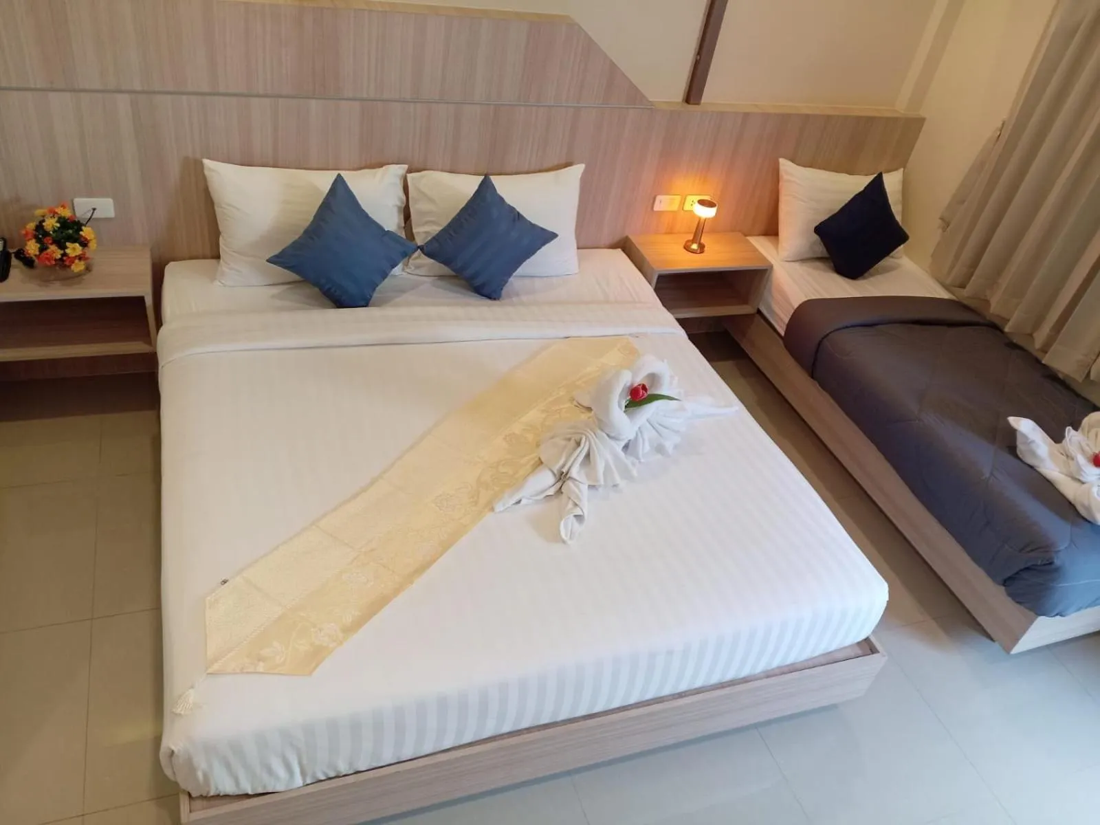 Bed in The Way Patong Hotel