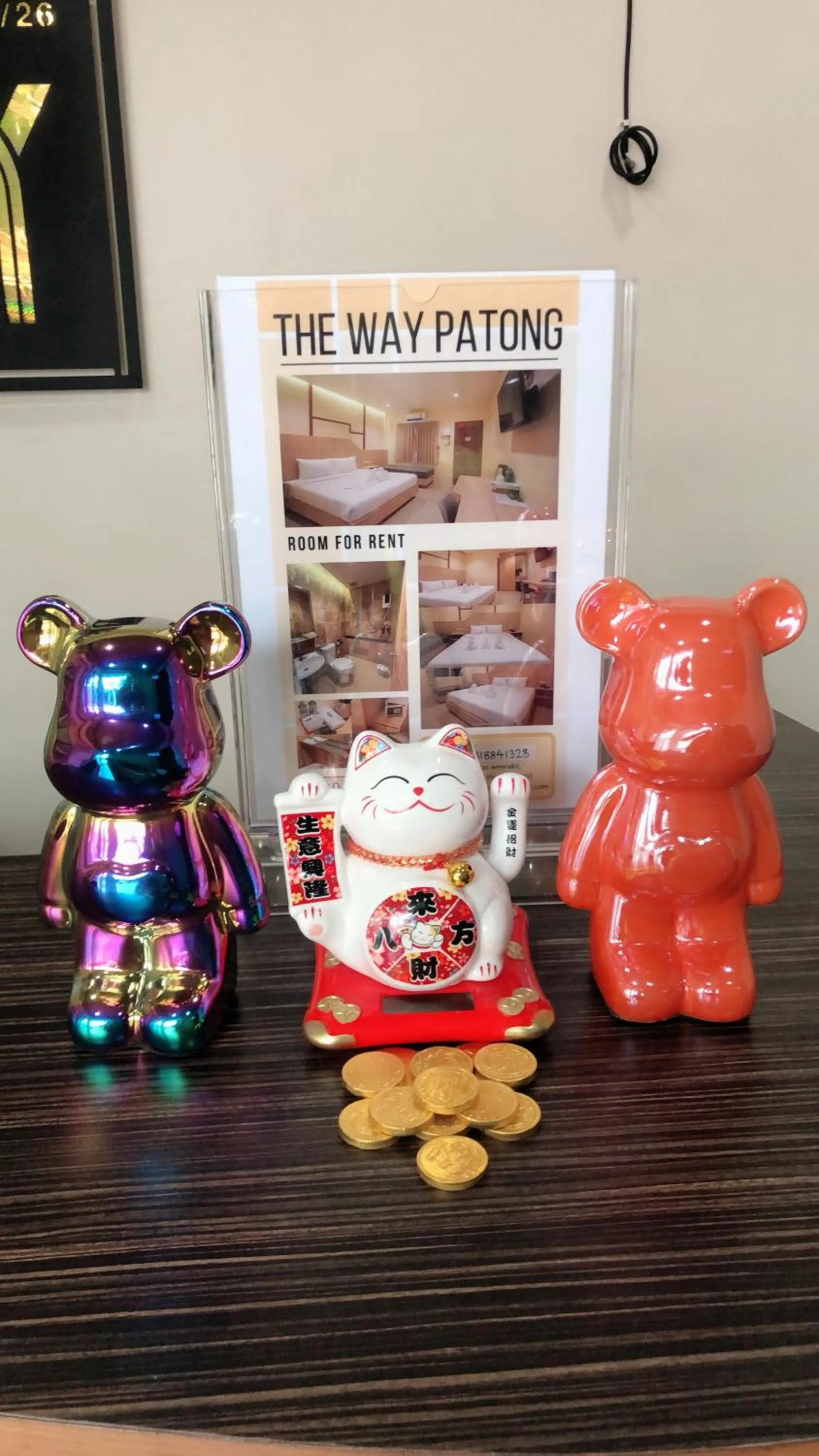 Decorative detail in The Way Patong Hotel