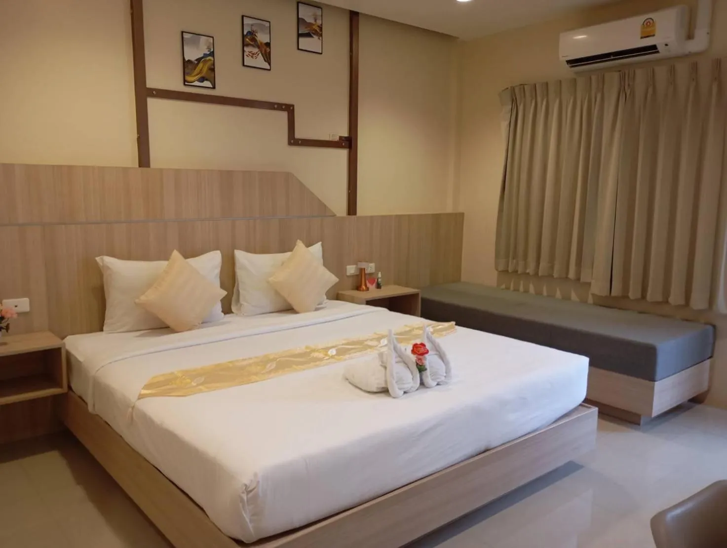 Bed in The Way Patong Hotel