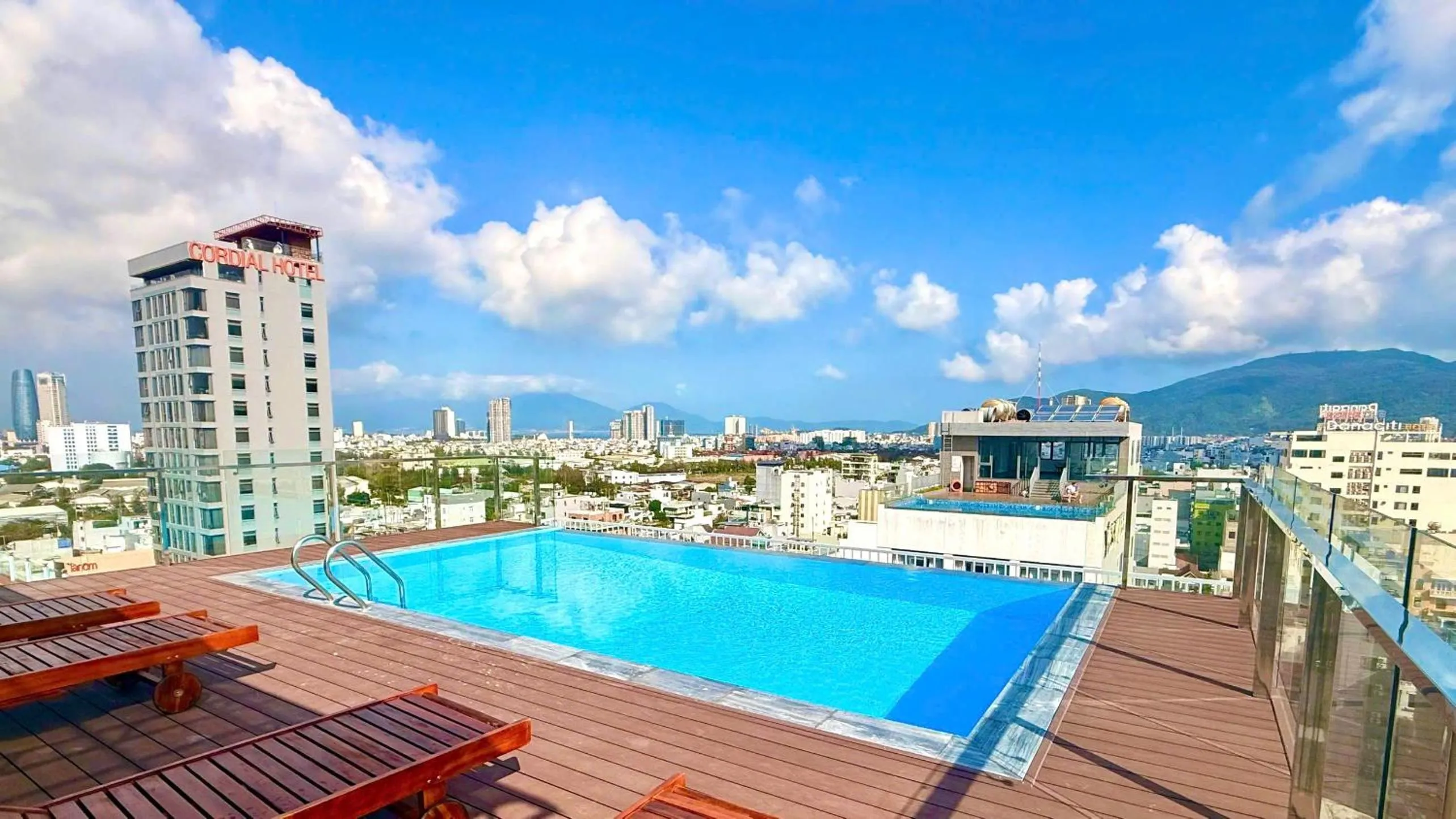 Swimming pool in Royal Beach Hotel by THG