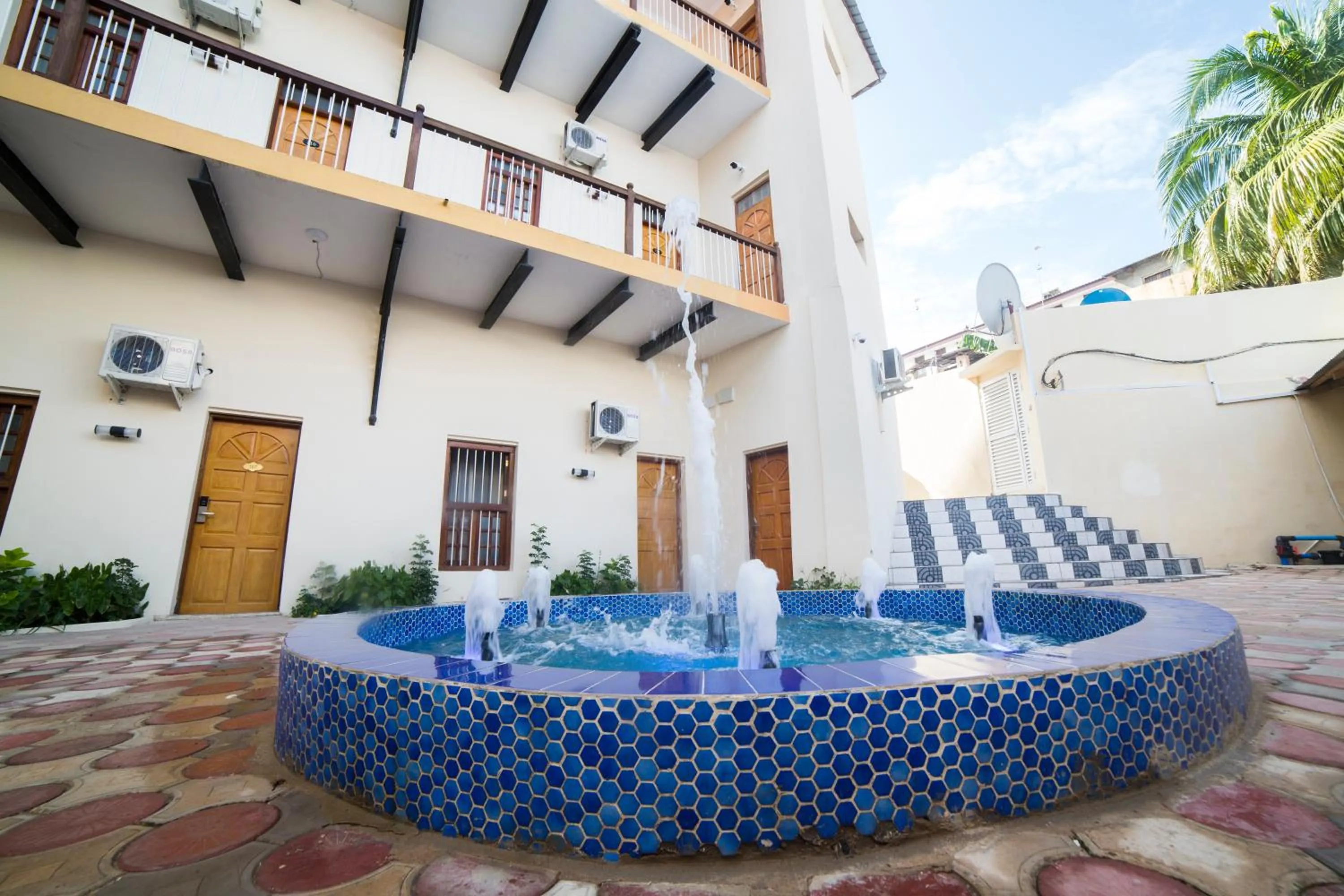 Property building in Antonio Garden Hotel