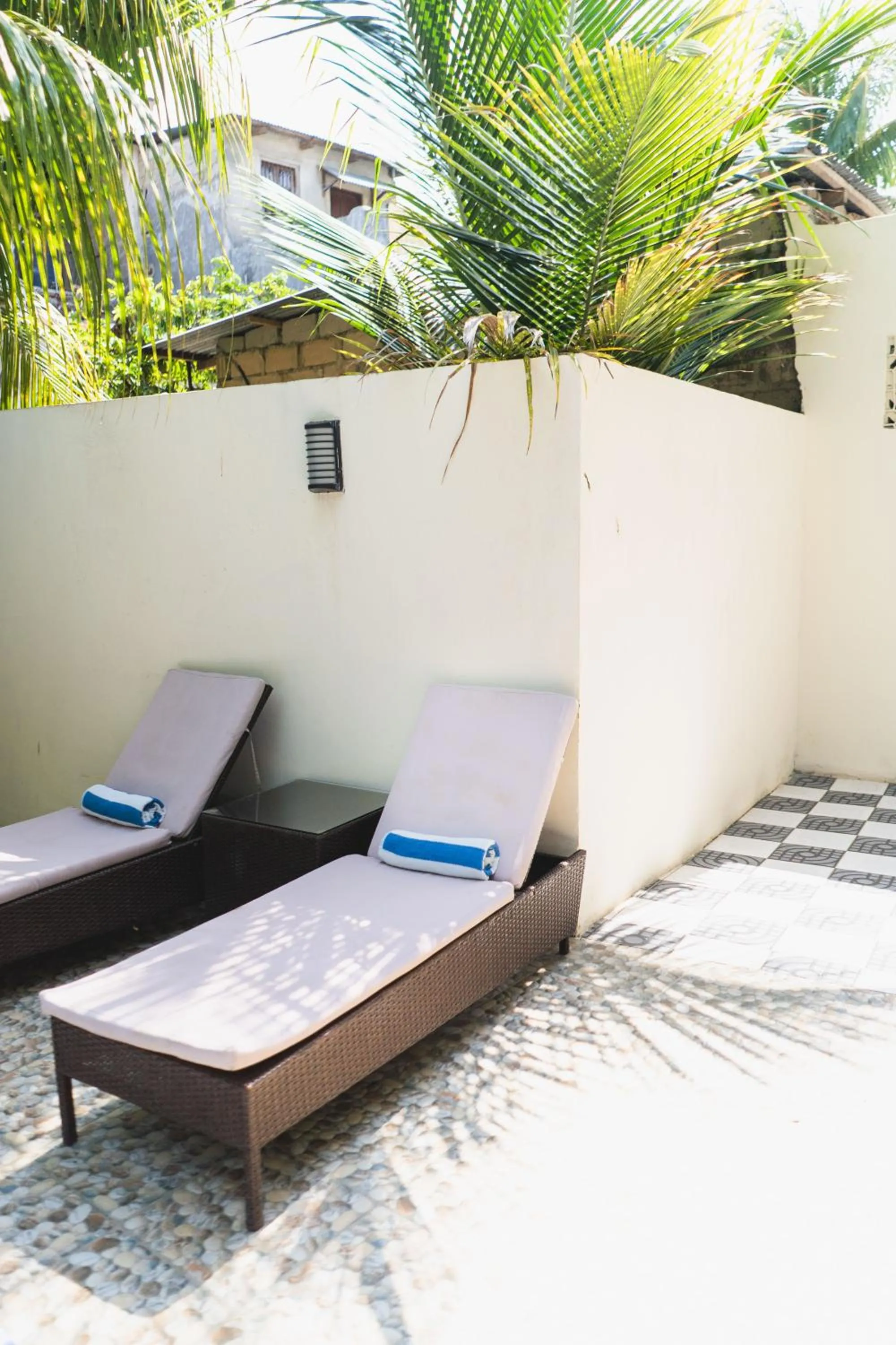 Patio in Antonio Garden Hotel