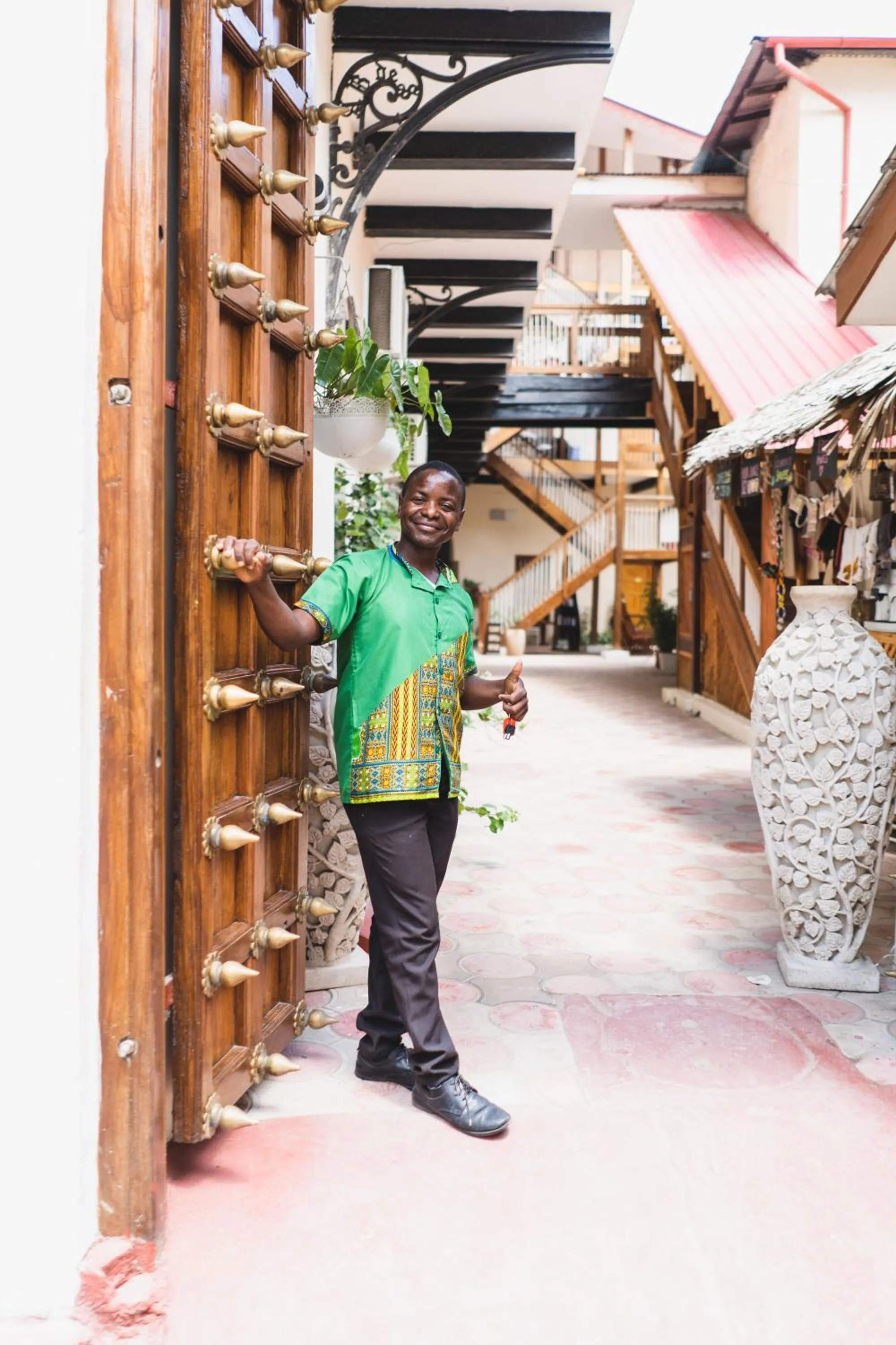 Staff in Antonio Garden Hotel