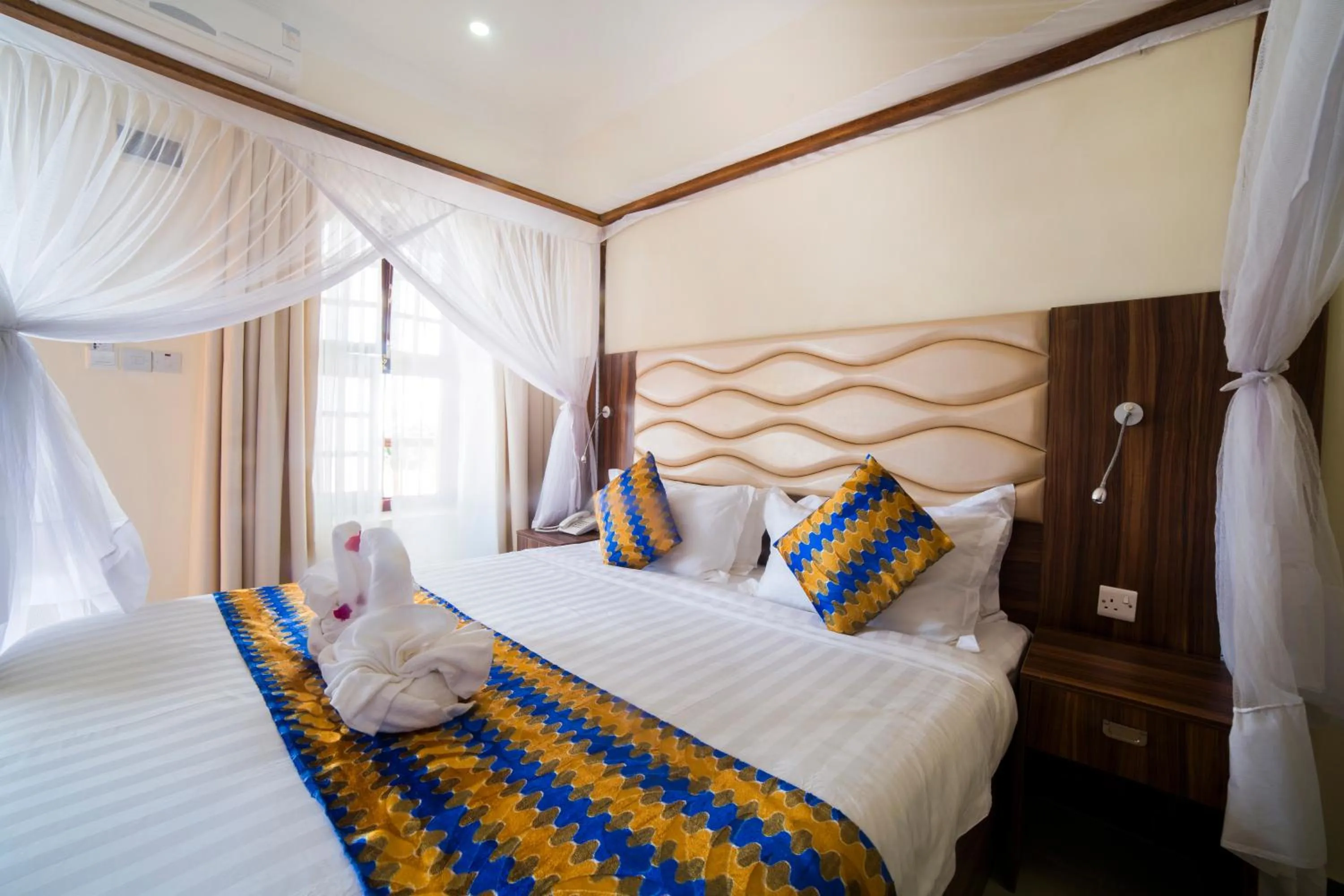 Bedroom, Bed in Antonio Garden Hotel