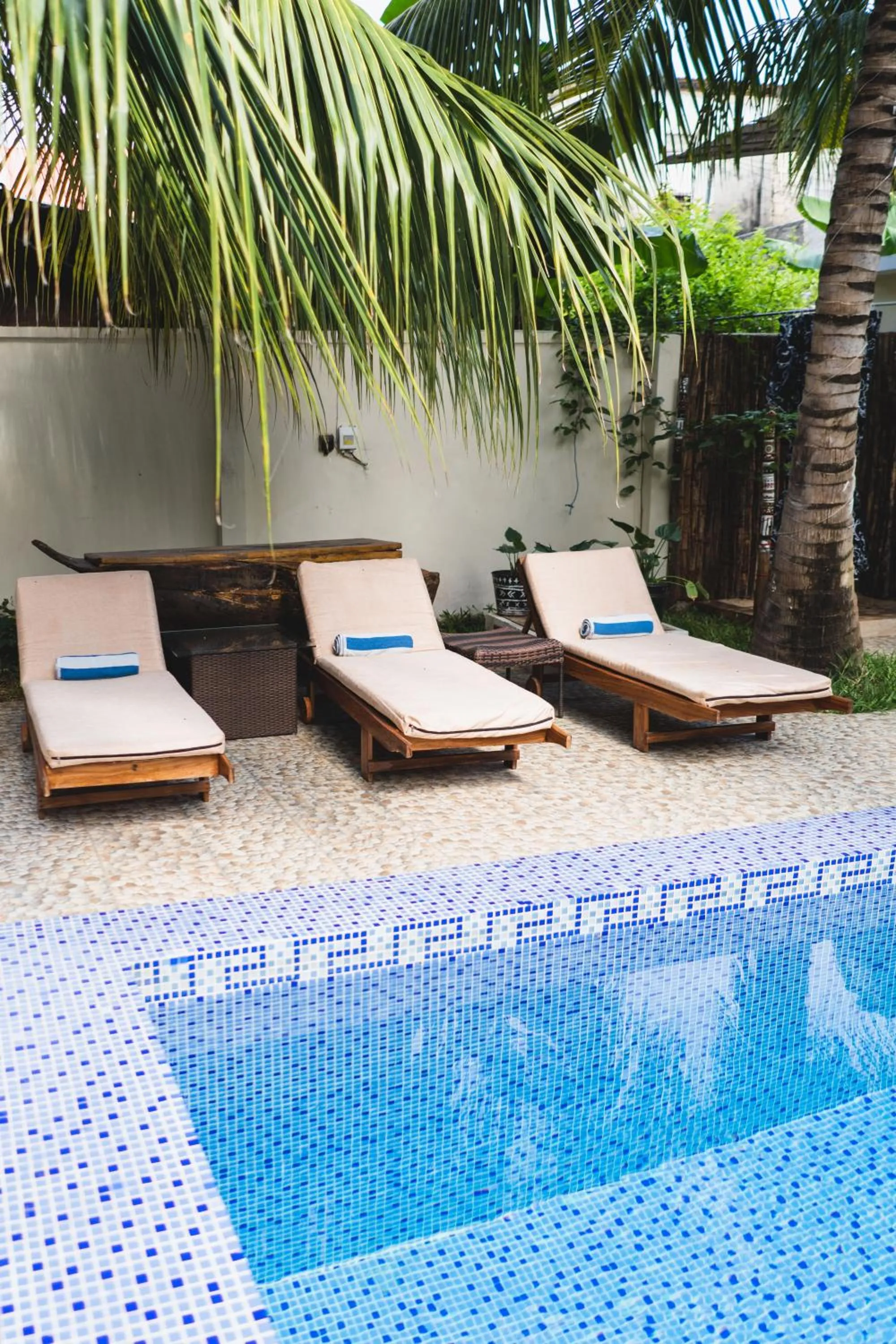 Swimming pool in Antonio Garden Hotel
