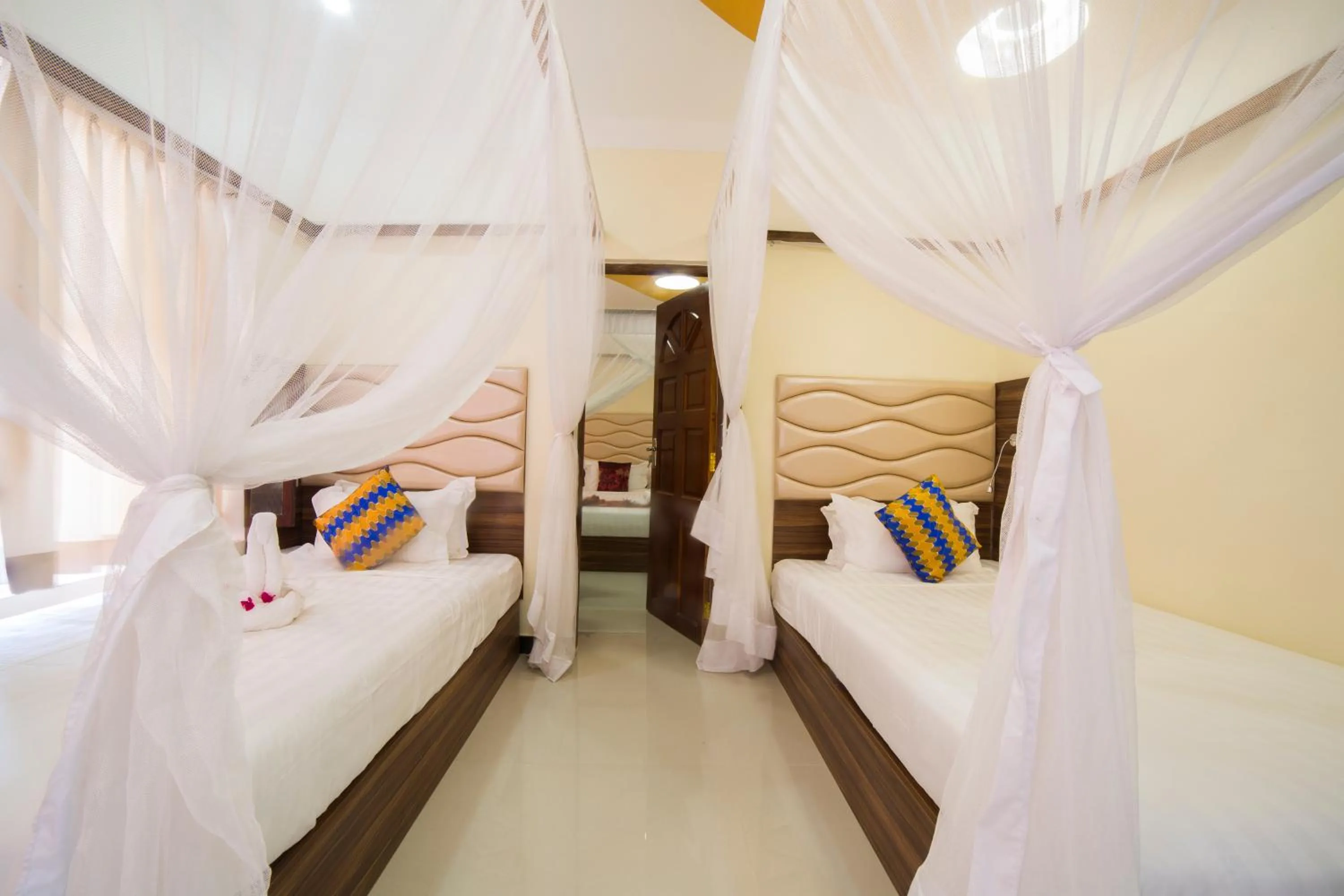 Photo of the whole room, Bed in Antonio Garden Hotel