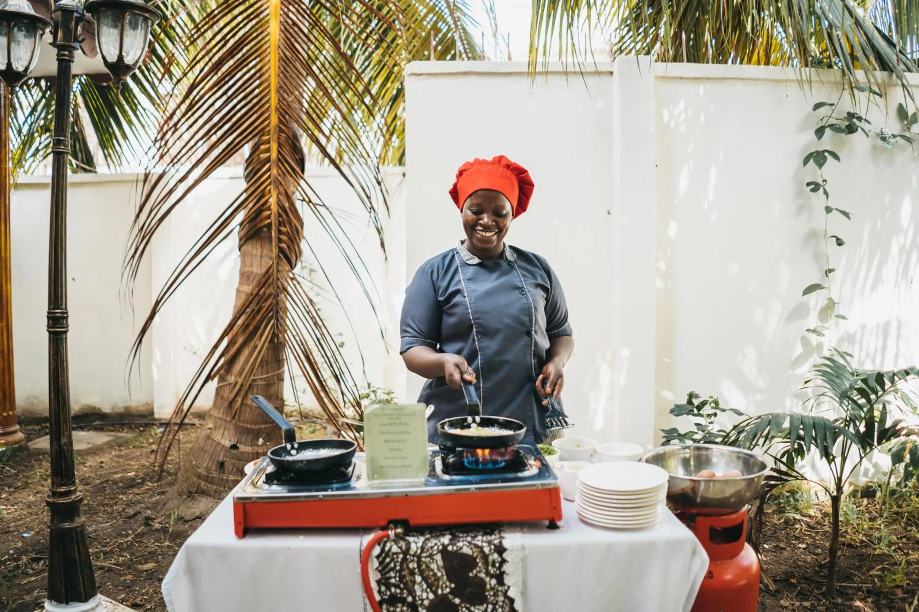 Staff in Antonio Garden Hotel