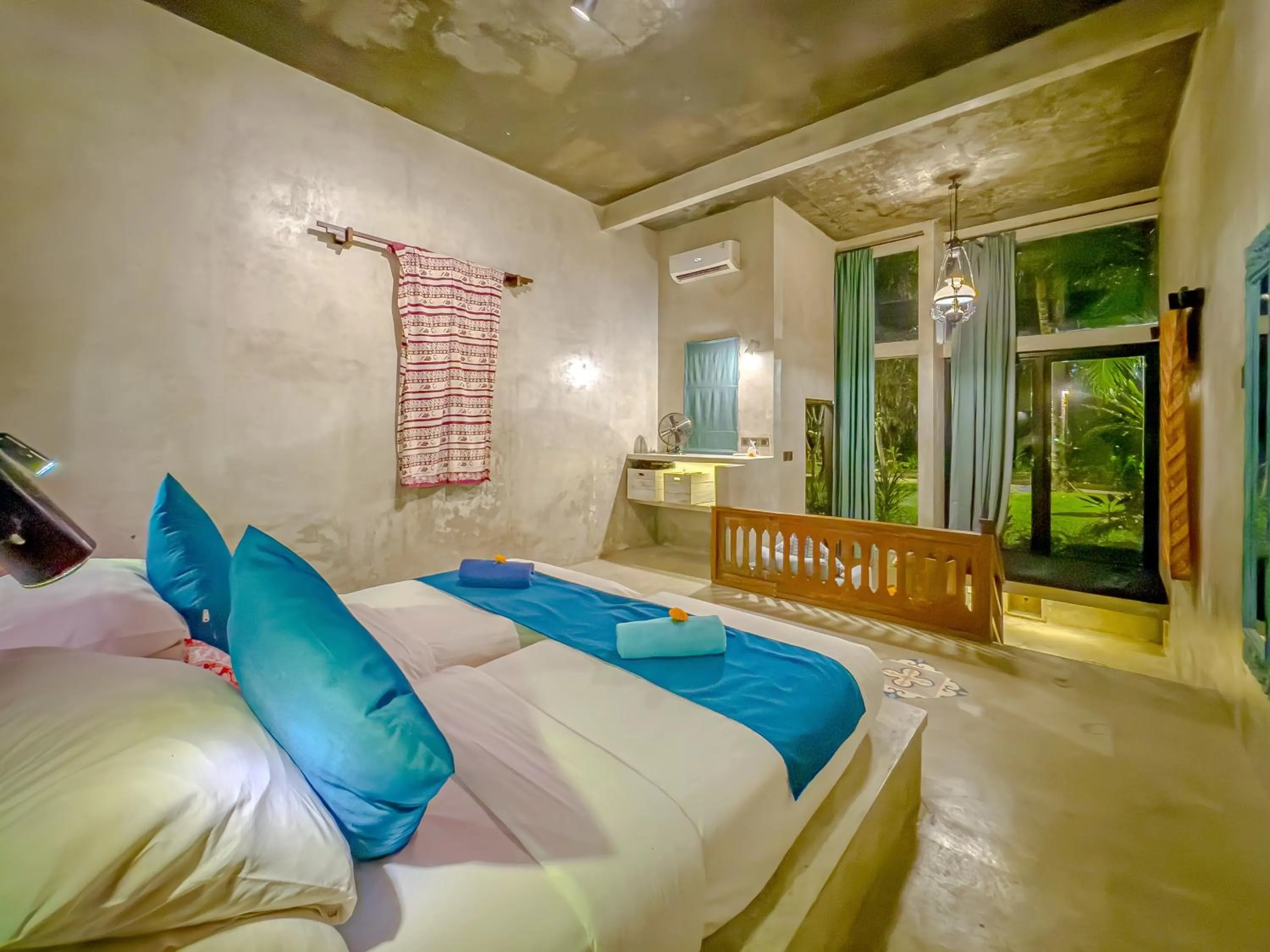 Bed in Gunung An Retreat