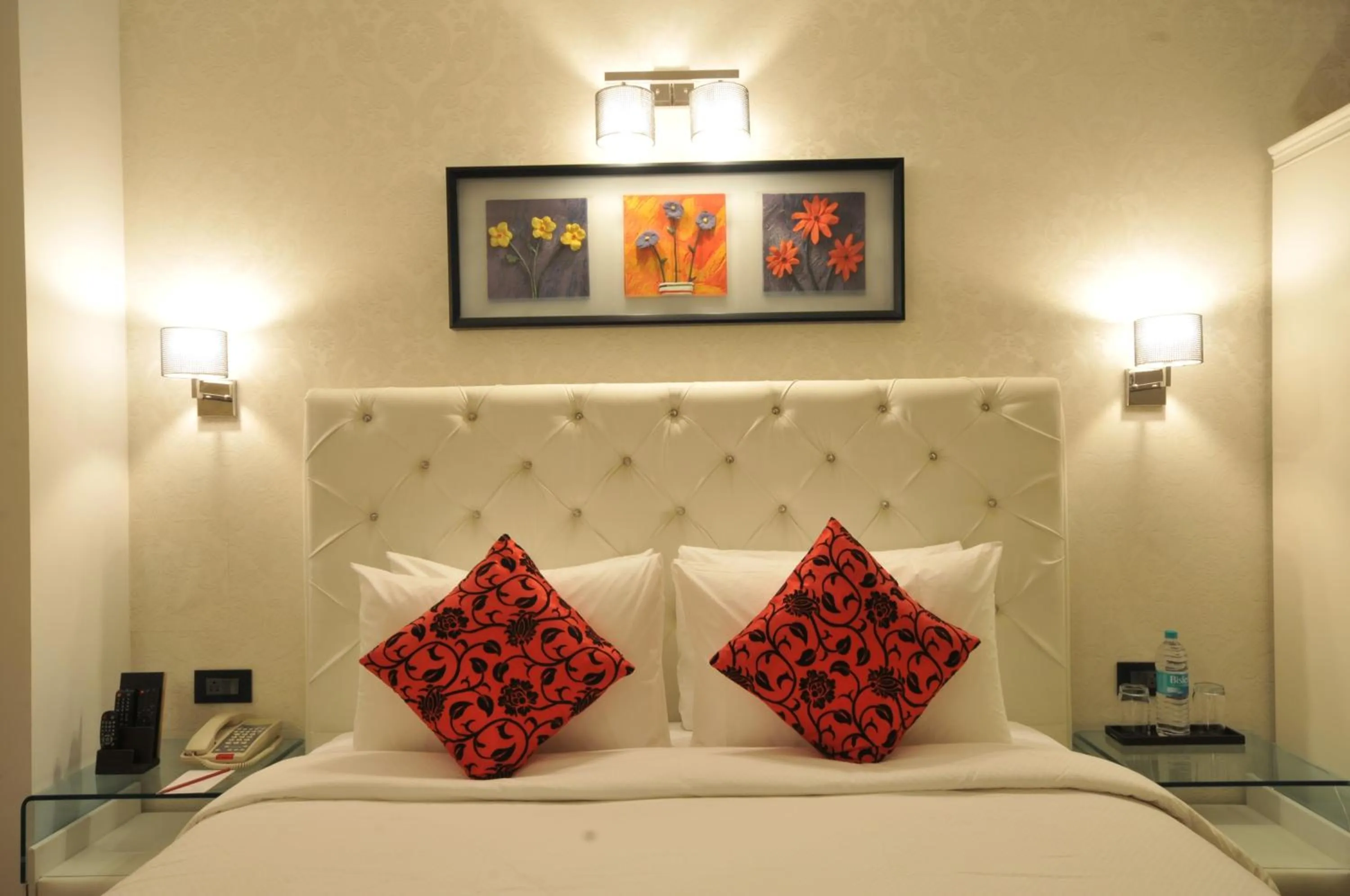 Bed in The Fern Residency Rajkot, Series by Marriott