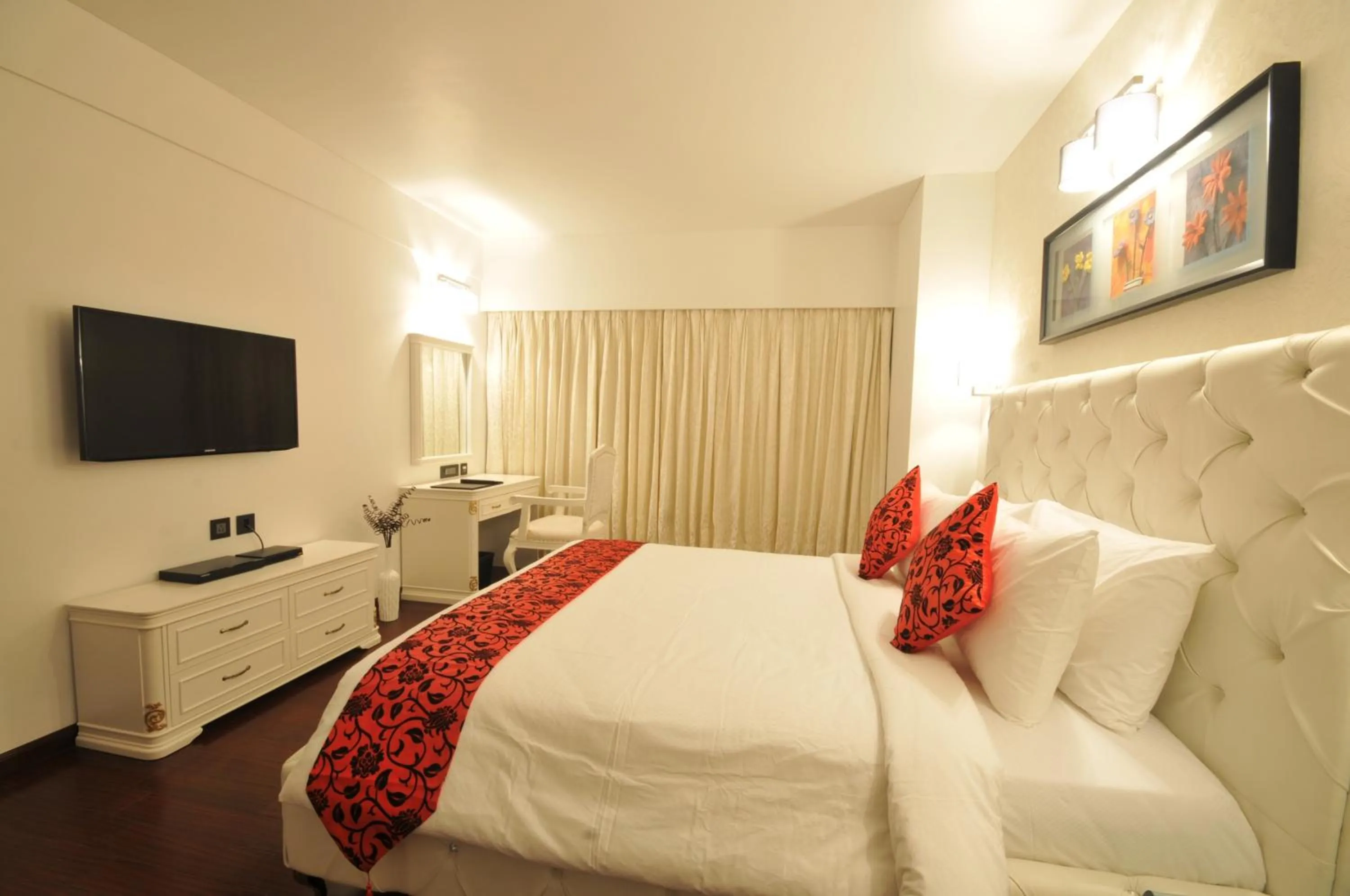 Photo of the whole room, Bed in The Fern Residency Rajkot, Series by Marriott