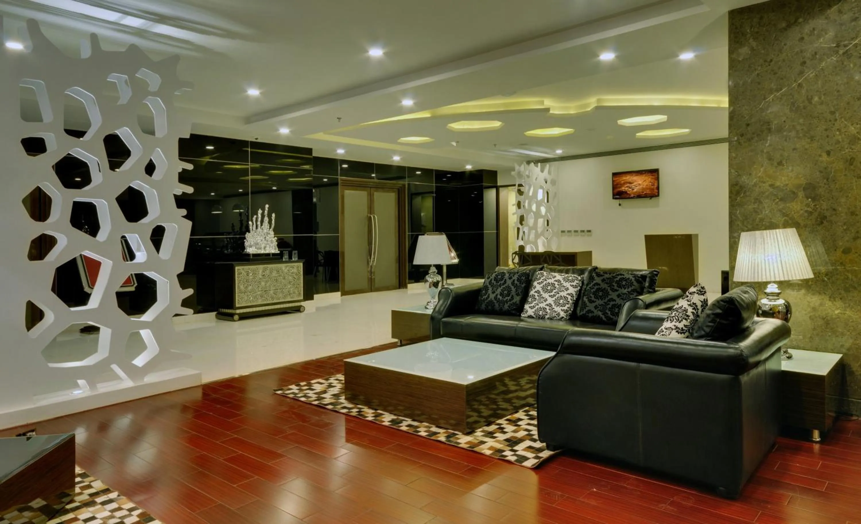 Living room in The Fern Residency Rajkot, Series by Marriott