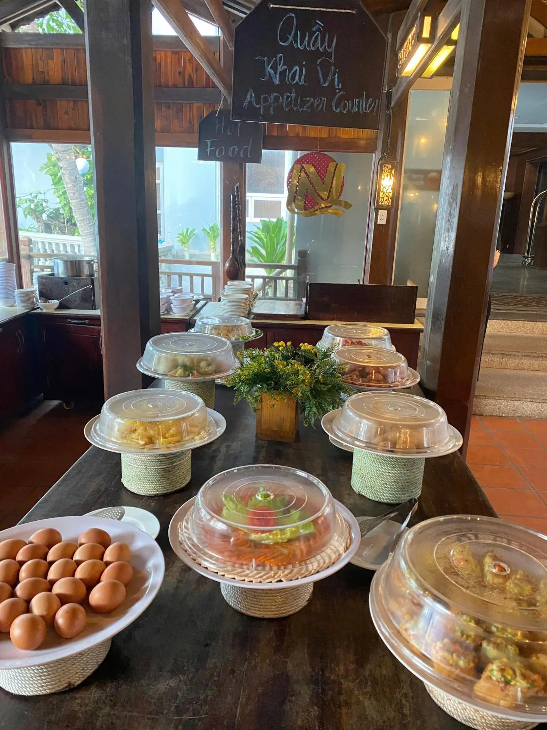 Meals in Le Huynh Mui Ne Hotel
