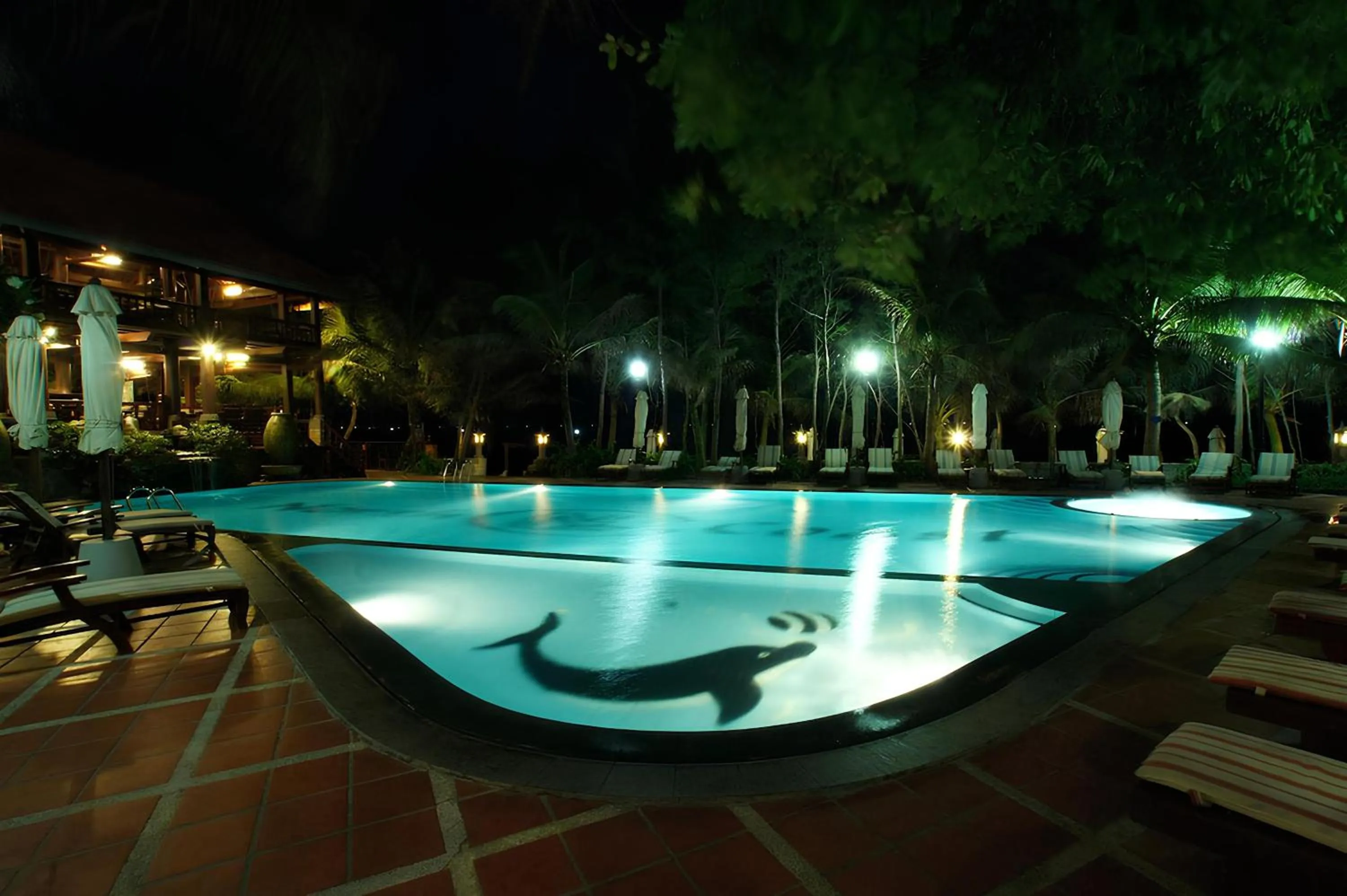 Swimming pool in Le Huynh Mui Ne Hotel
