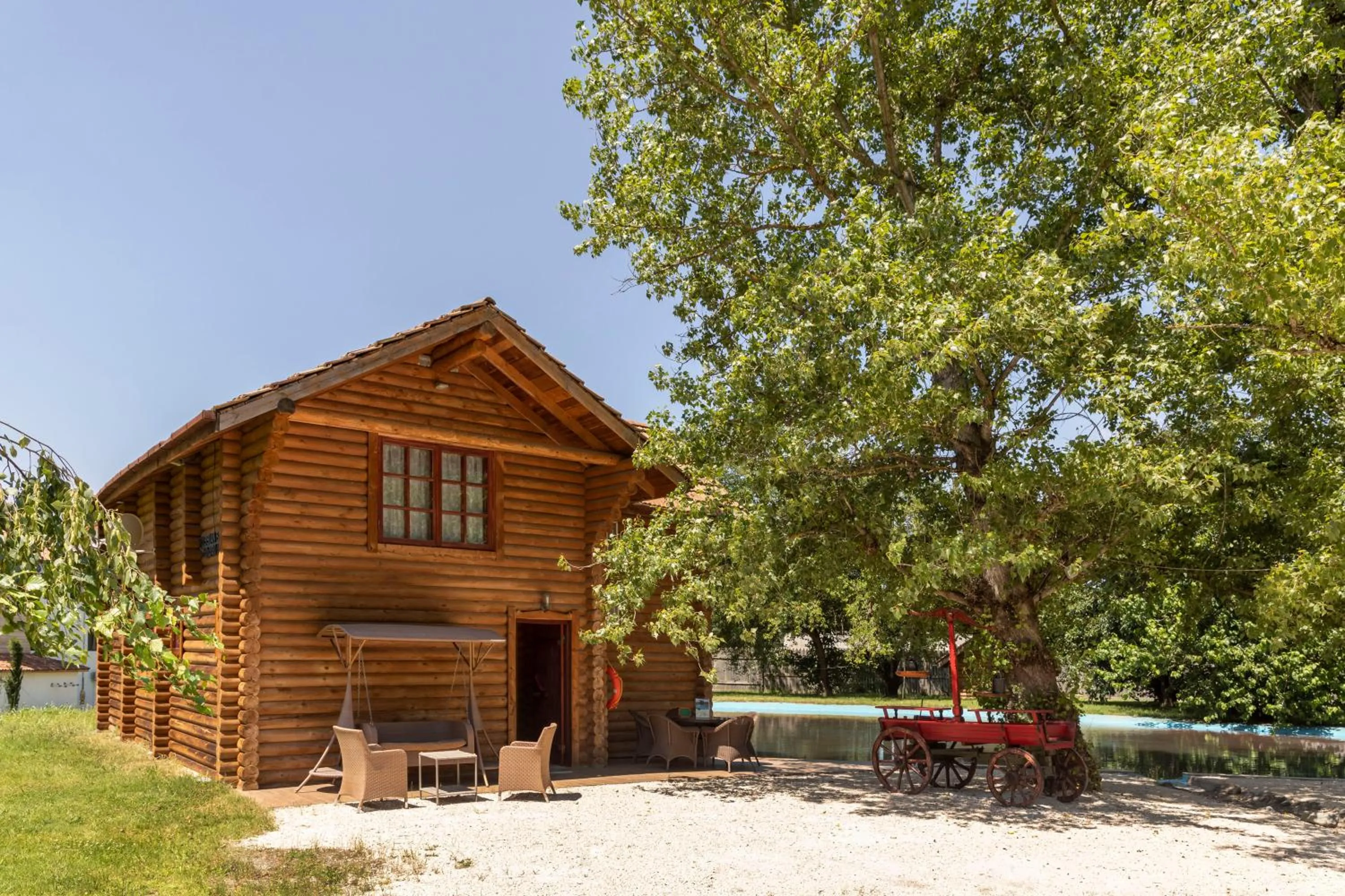 Sauna in Lopota Lake Resort & Spa