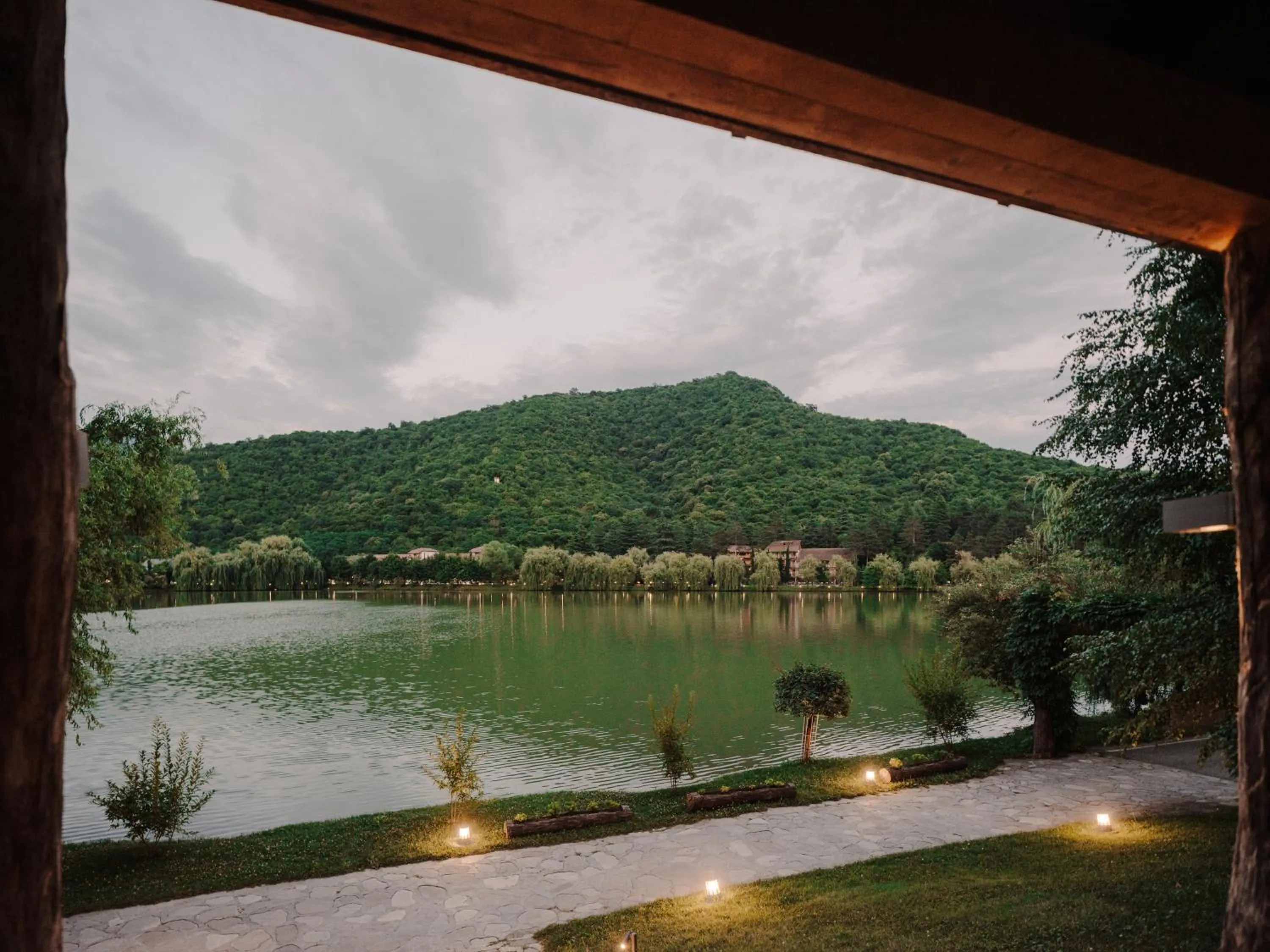 Lake view in Lopota Lake Resort & Spa