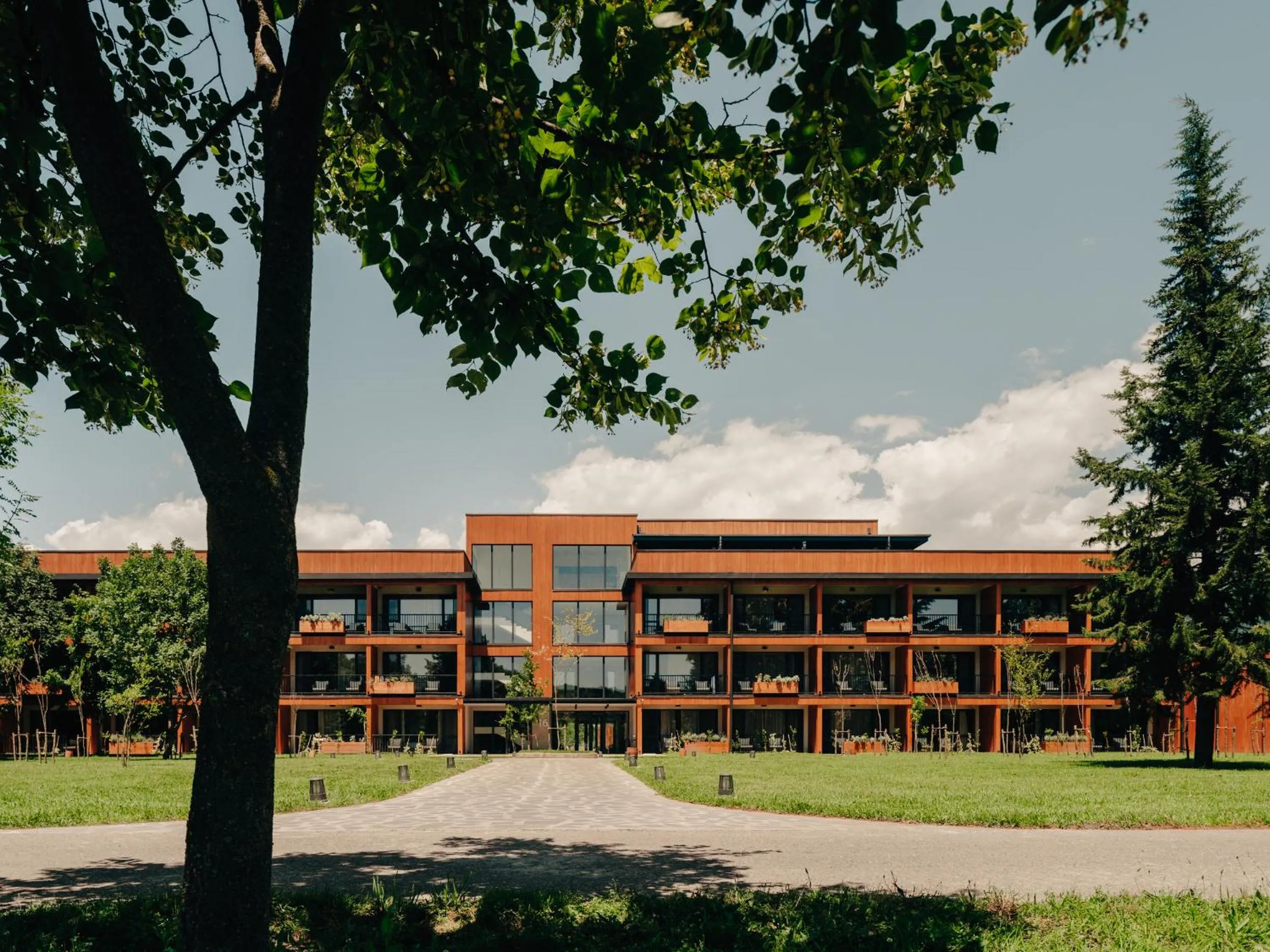 Property building in Lopota Lake Resort & Spa