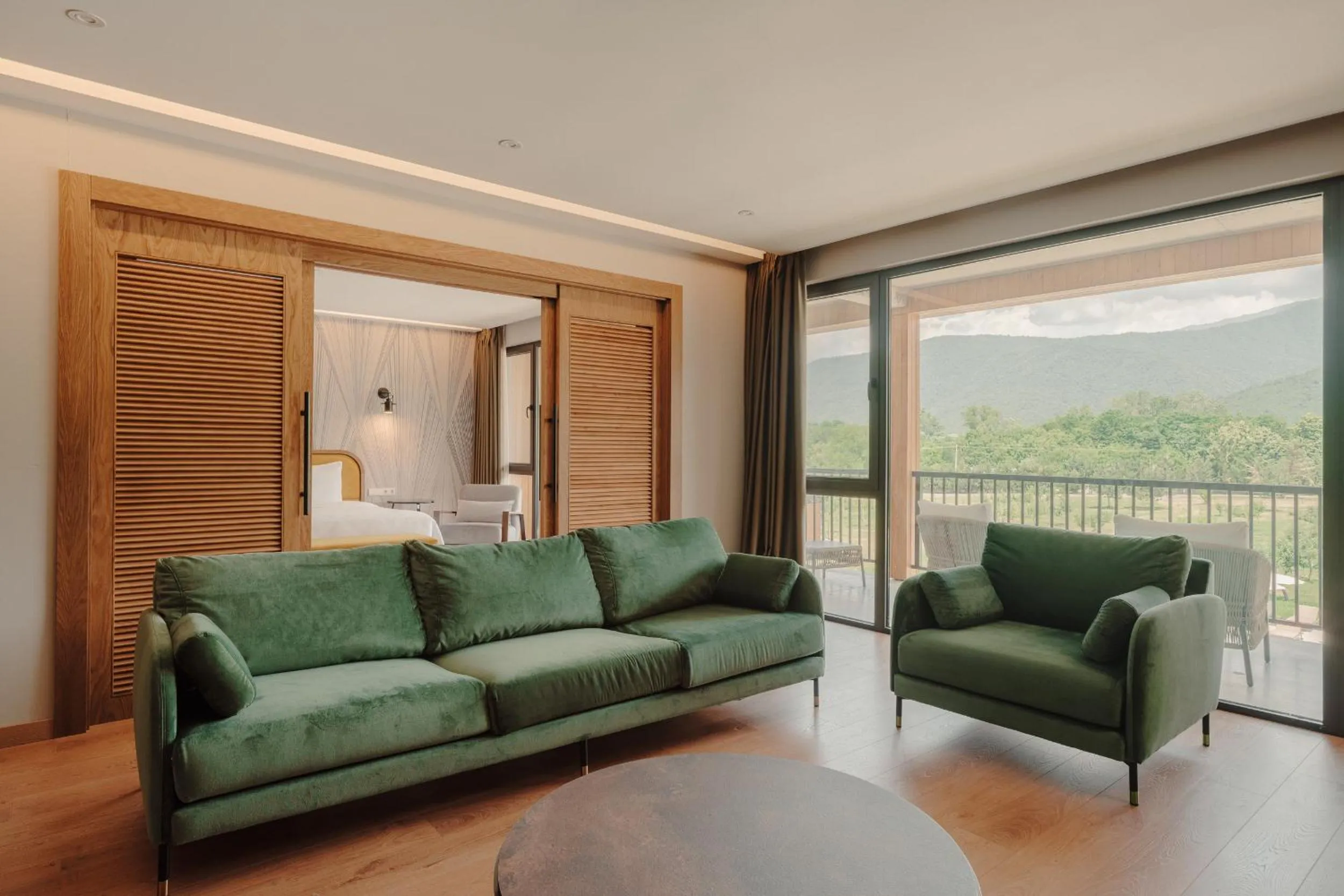 Seating area in Lopota Lake Resort & Spa