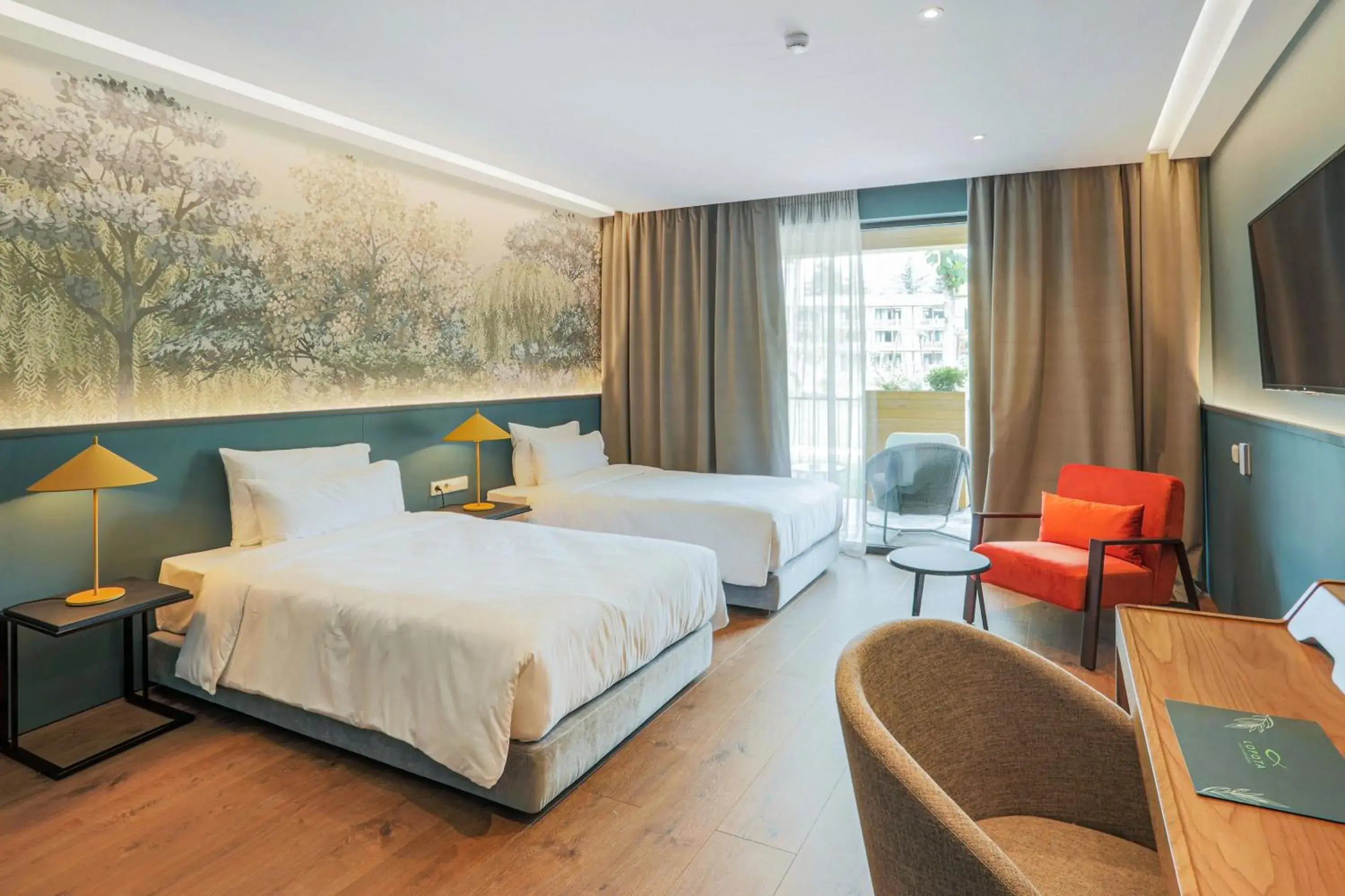 Twin Room in Lopota Lake Resort & Spa Twin Room in Lopota Lake Resort & Spa