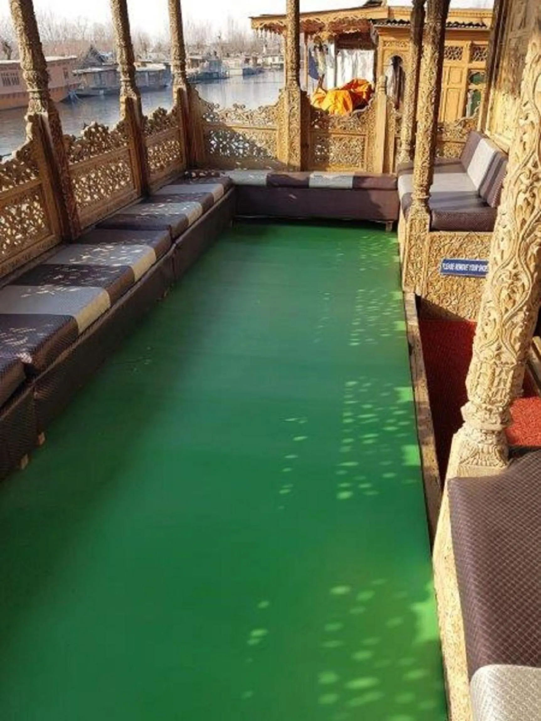 Balcony/Terrace in De Laila House Boat by Sterling