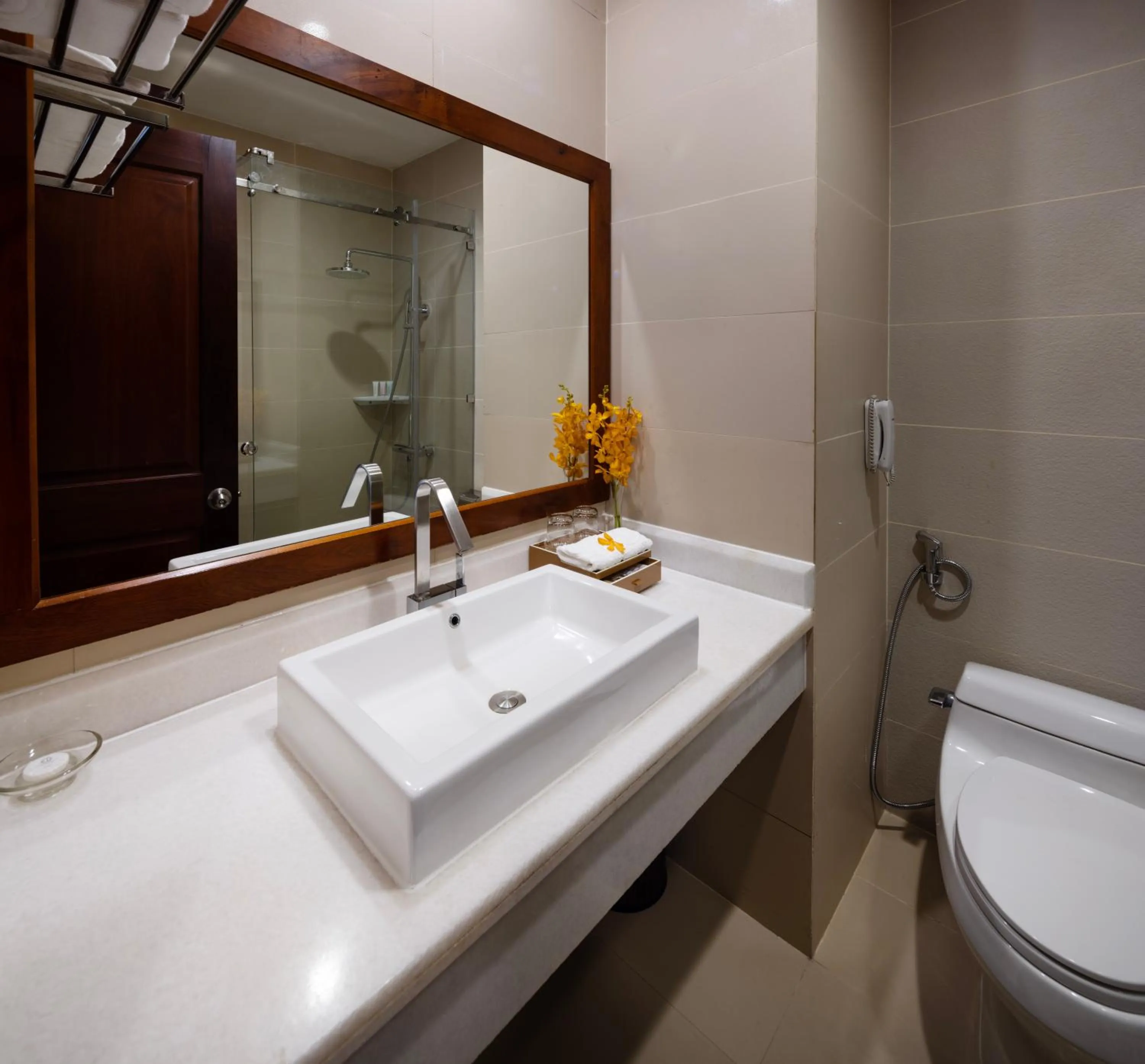 Bathroom in Eden Star Saigon Hotel