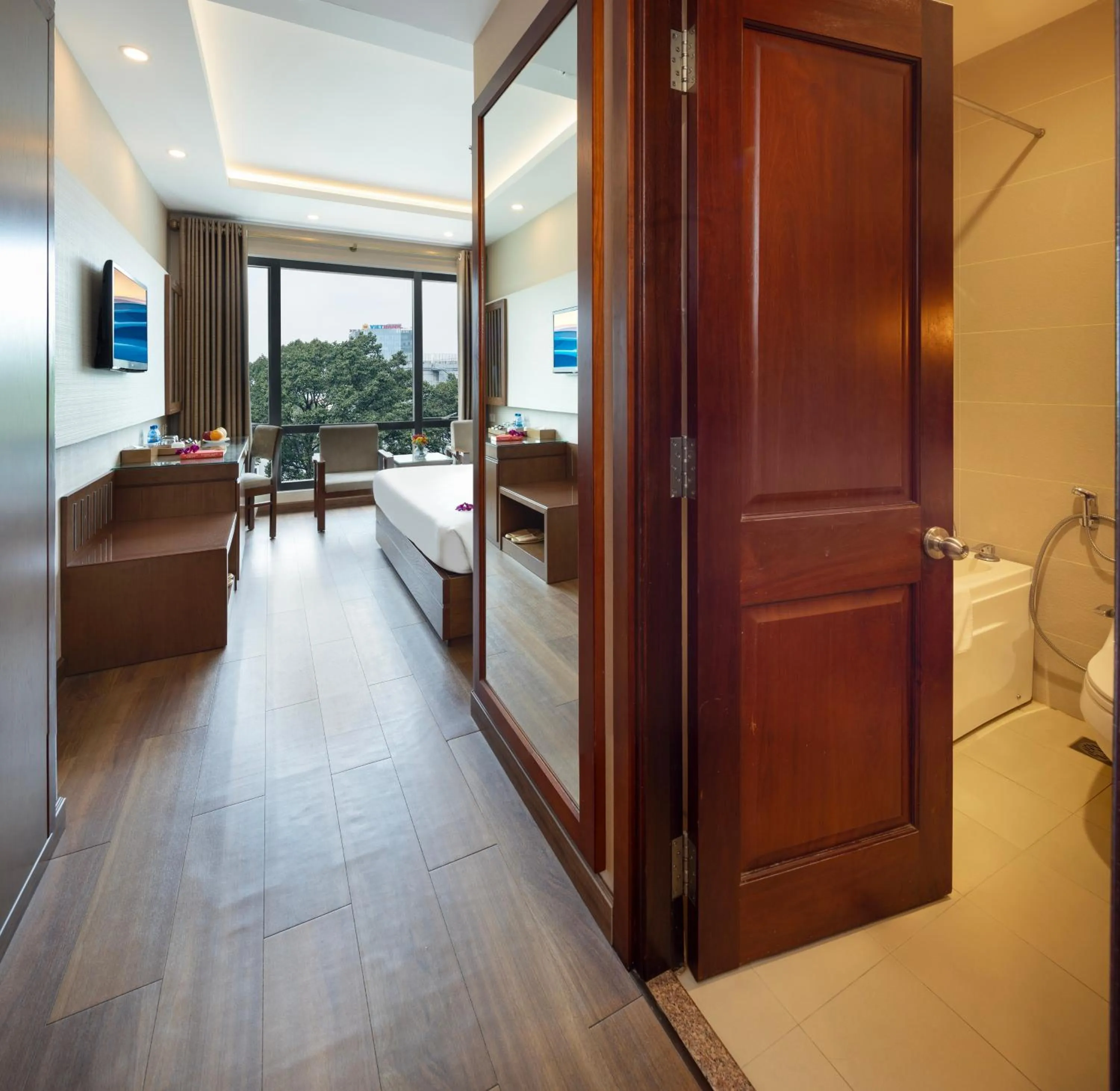 Bedroom, Bed in Eden Star Saigon Hotel