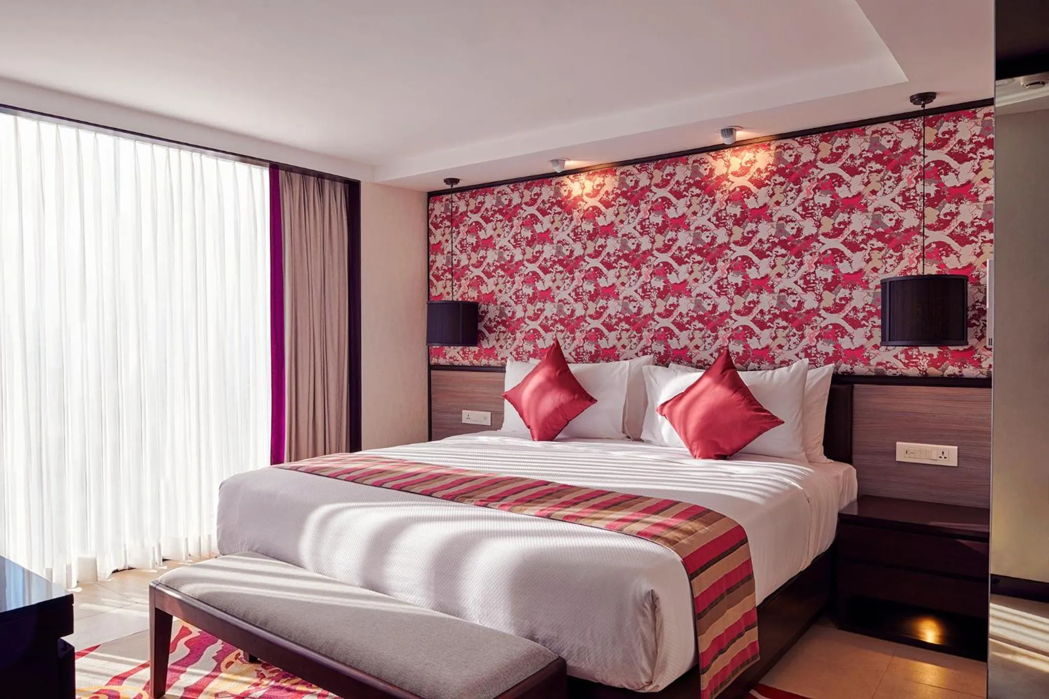 Bedroom, Bed in Vivanta Kathmandu