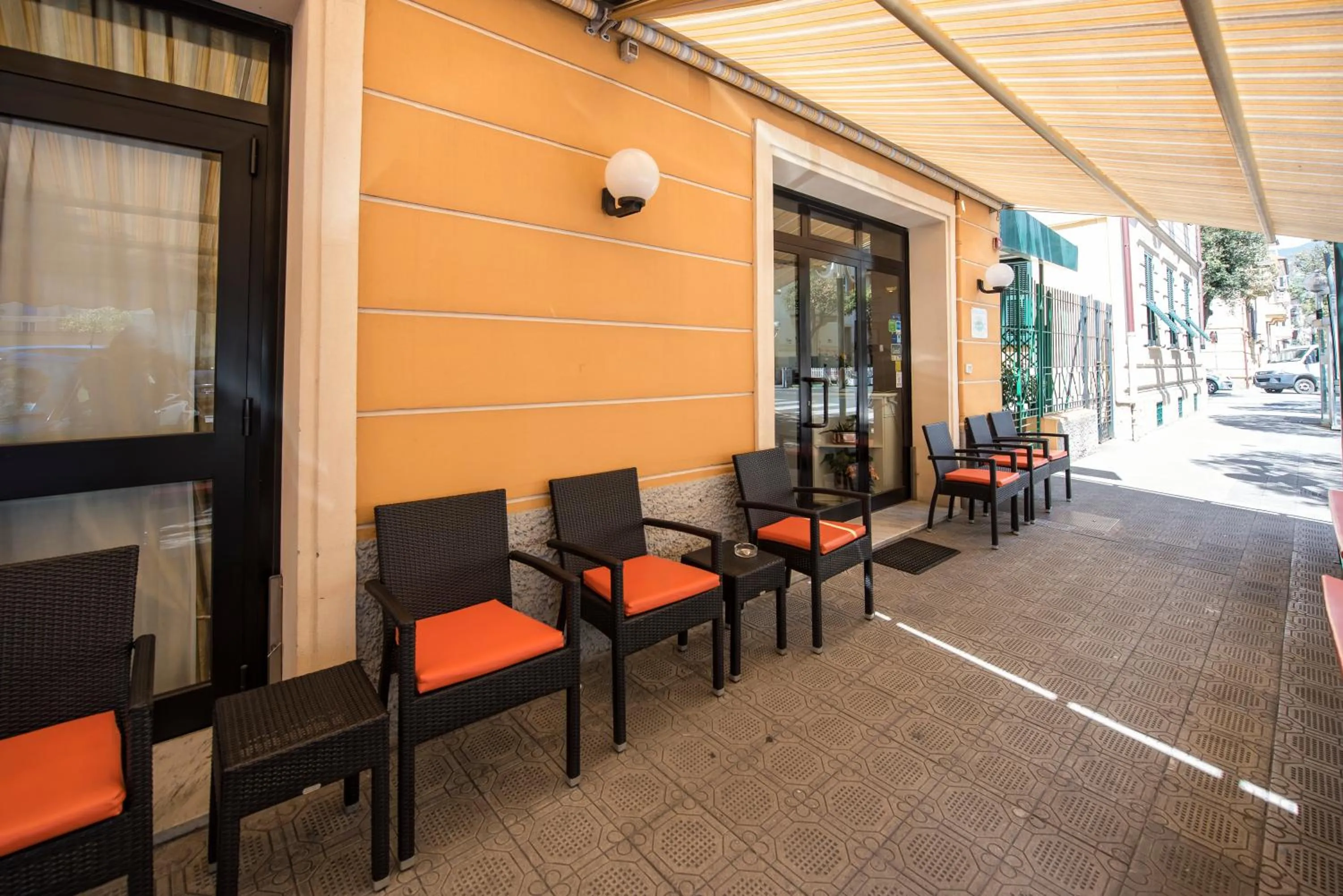 Patio in Hotel Bristol