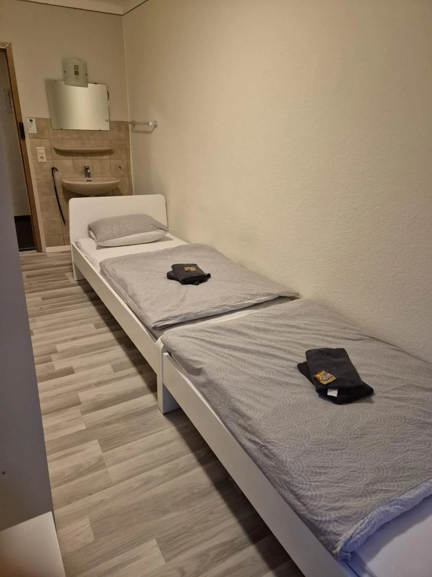 Bed in Hotel Garni Krone