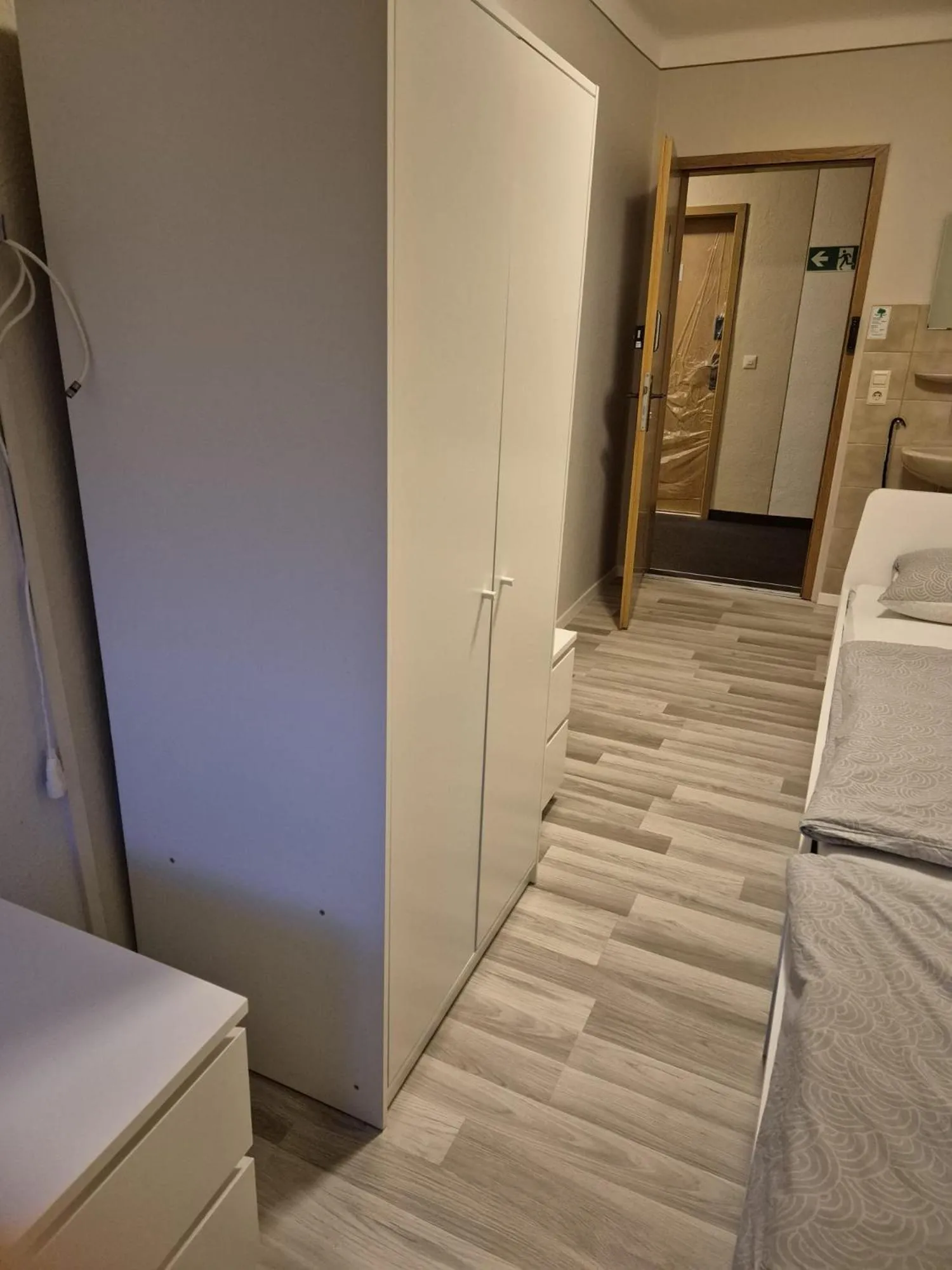 Bed in Hotel Garni Krone