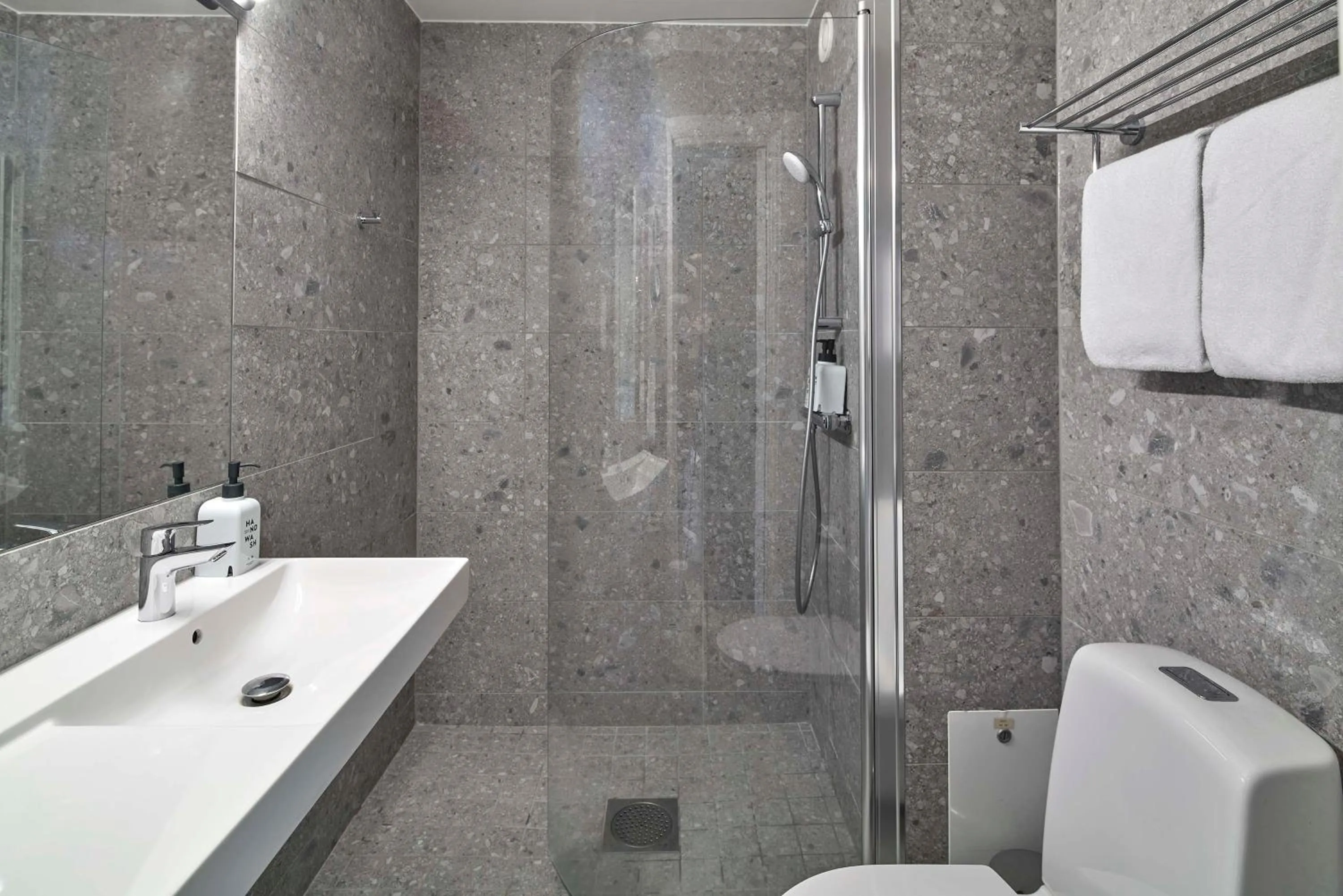 Bathroom in Scandic Bollnäs